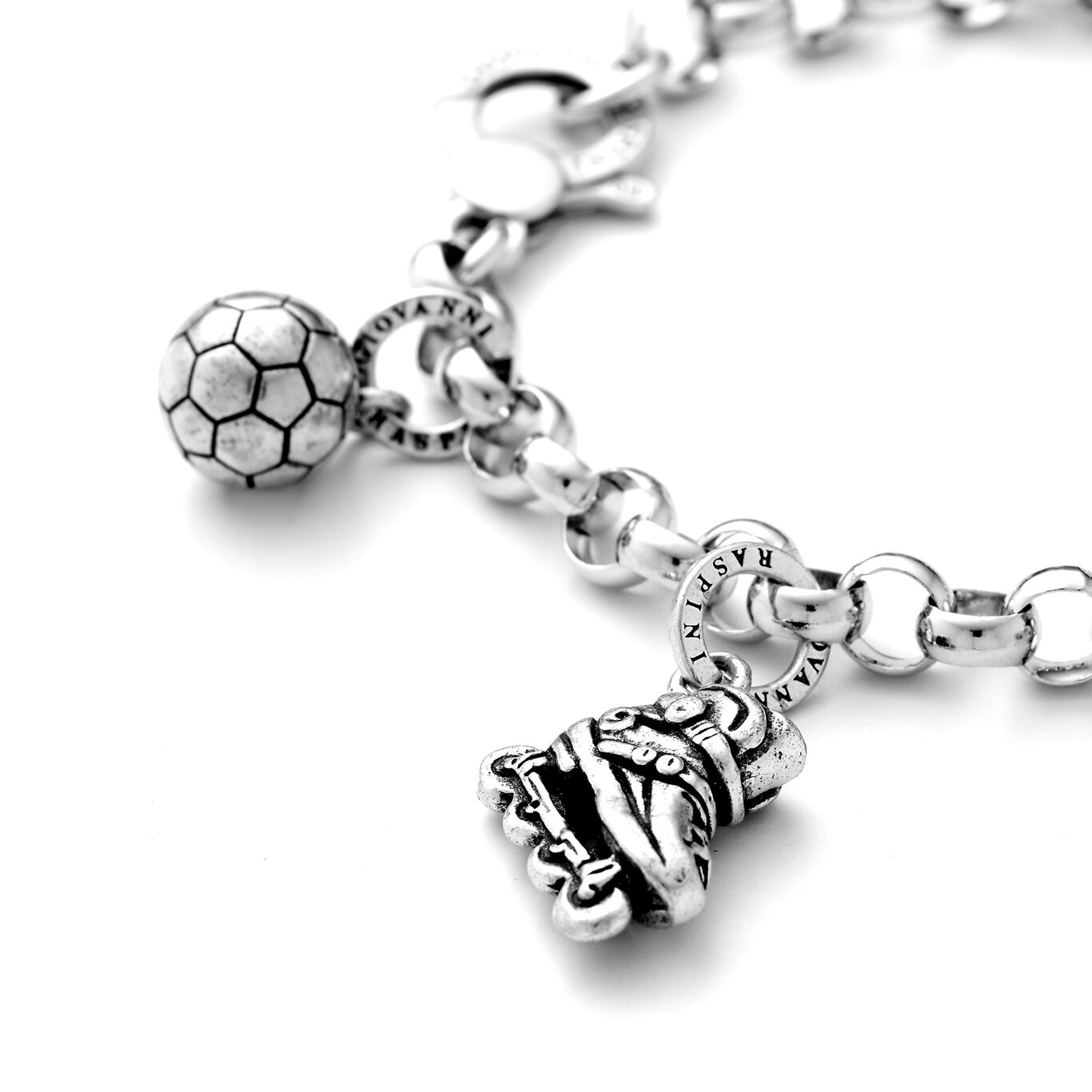 Charm Rollerblade, Charm aus Silber 925_image number 1_Giovanni Raspini