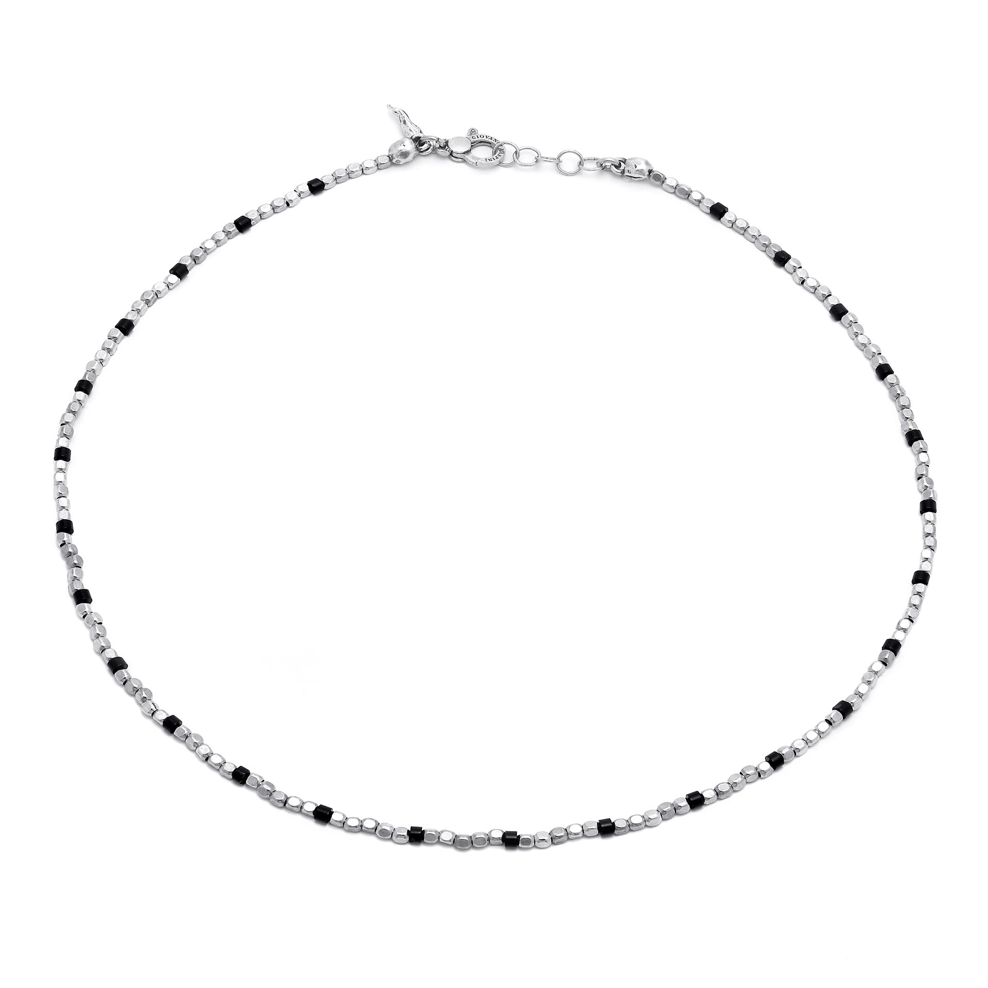 Cubes And Onyx Necklace image number 0