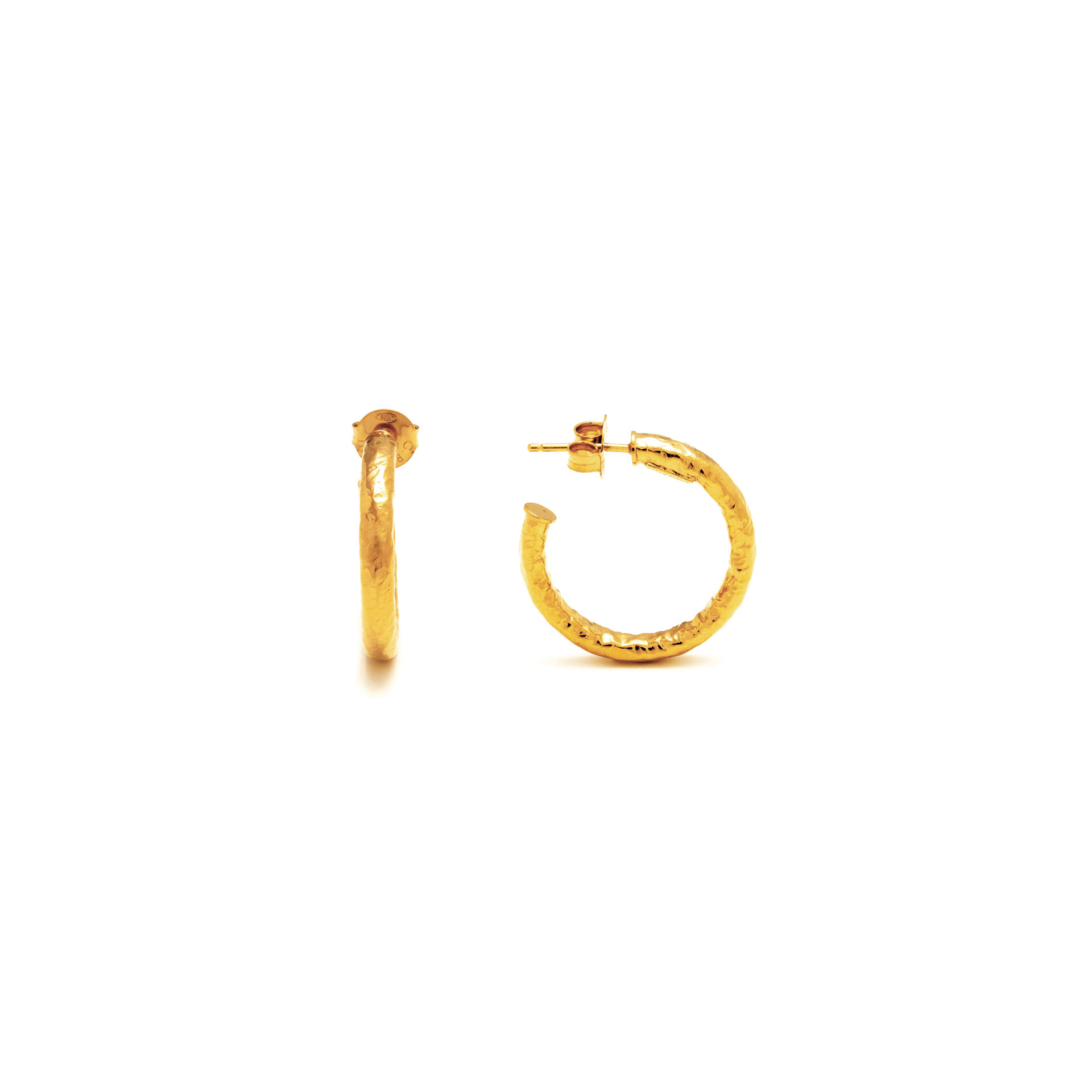 Boucles d'oreilles fines Rock, mini mod&egrave;le image number 2