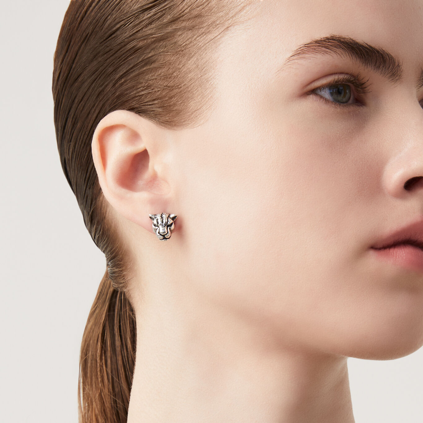 Pendientes Cabezas De Leopardo