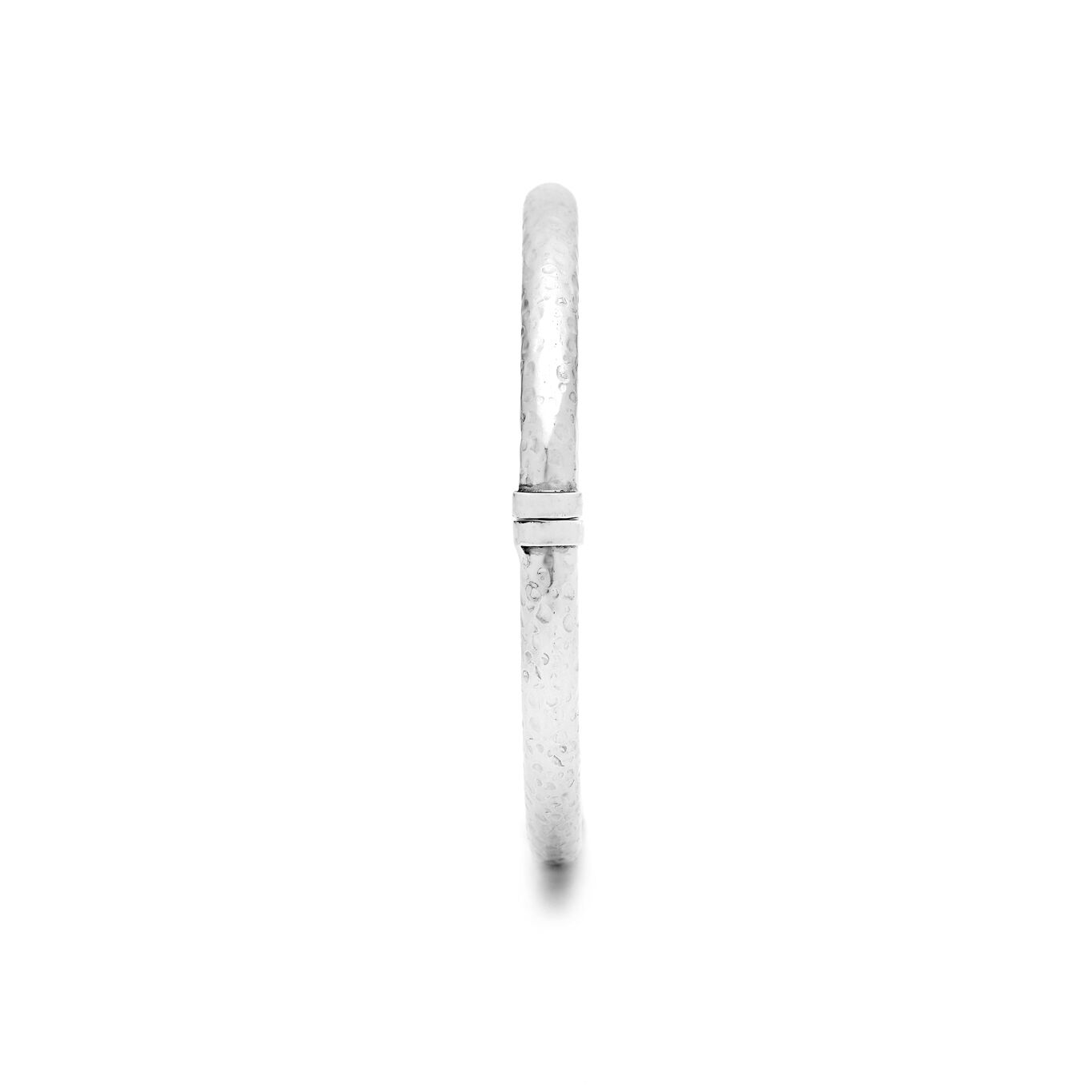 Rock Mini Bangle, Bangle in Sterling Silver_image number 5_Giovanni Raspini