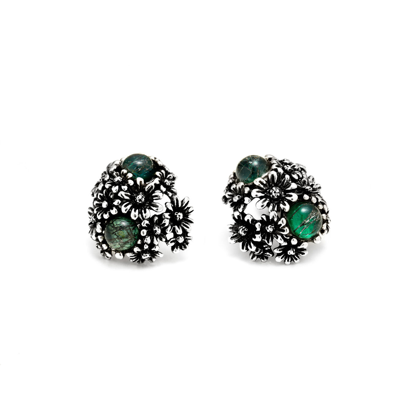 Boucles d'oreilles Jardin de marguerites