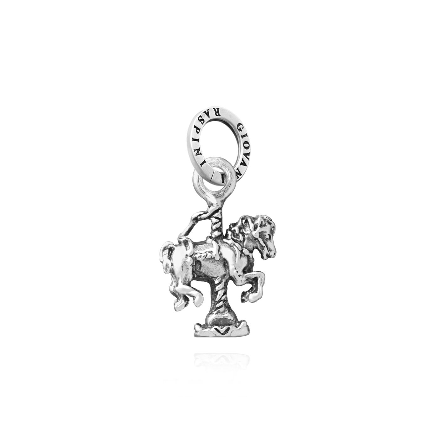Carousel Horse Charm, Charm in Sterling Silver_image number 0_Giovanni Raspini