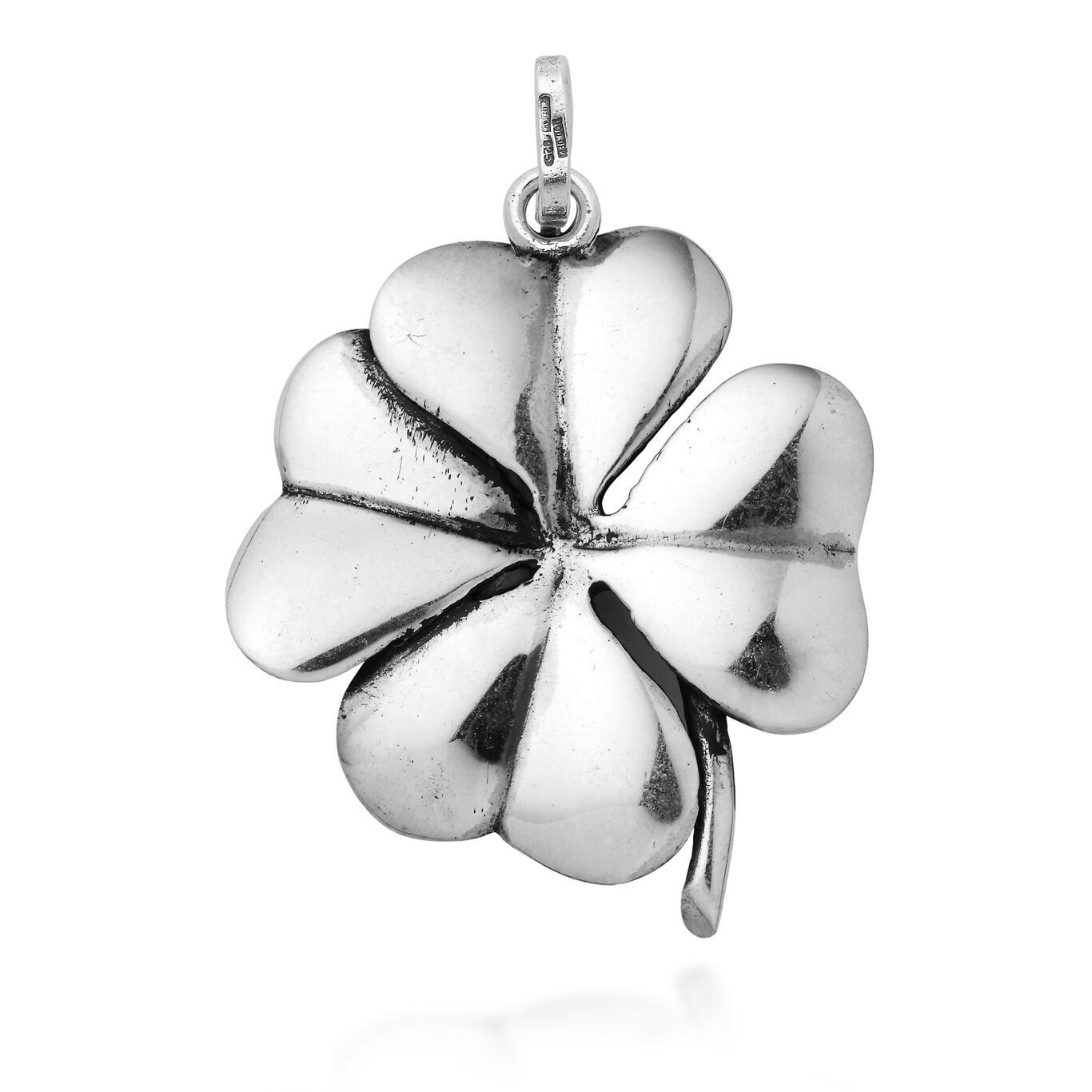 Big Four-Leaf Clover Charm