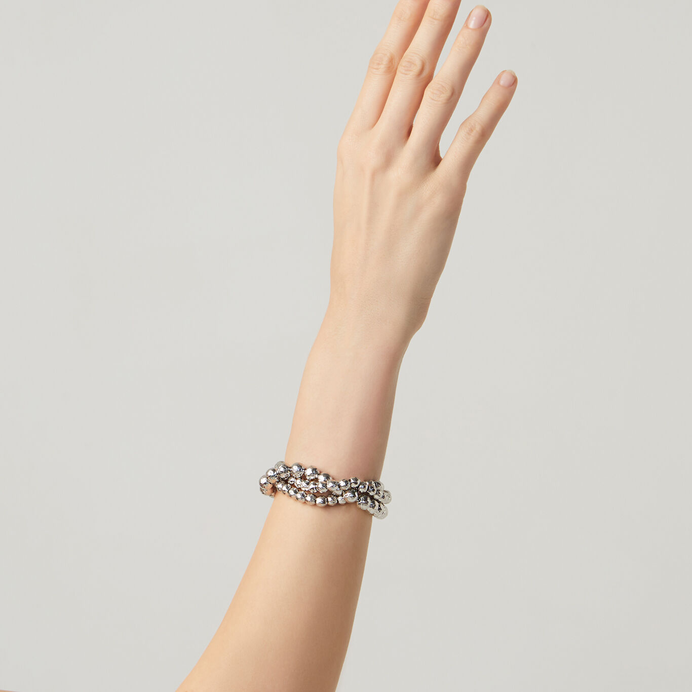 Bracelet Entrelacements Mini Bowl, Bracelet en argent massif_image number 1_Giovanni Raspini