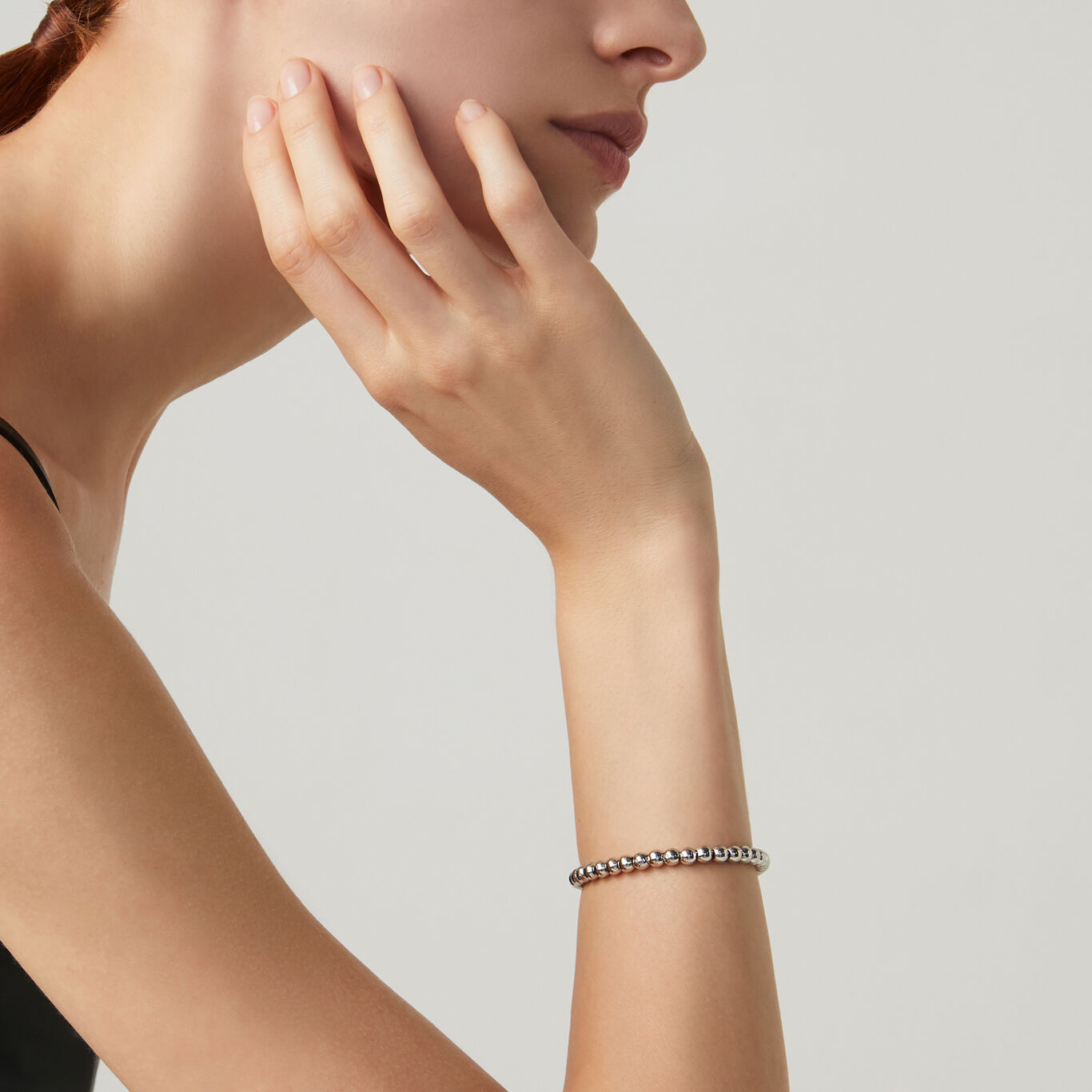 Super Bowl Mini Bracelet, Bracelet in Sterling Silver_image number 1_Giovanni Raspini