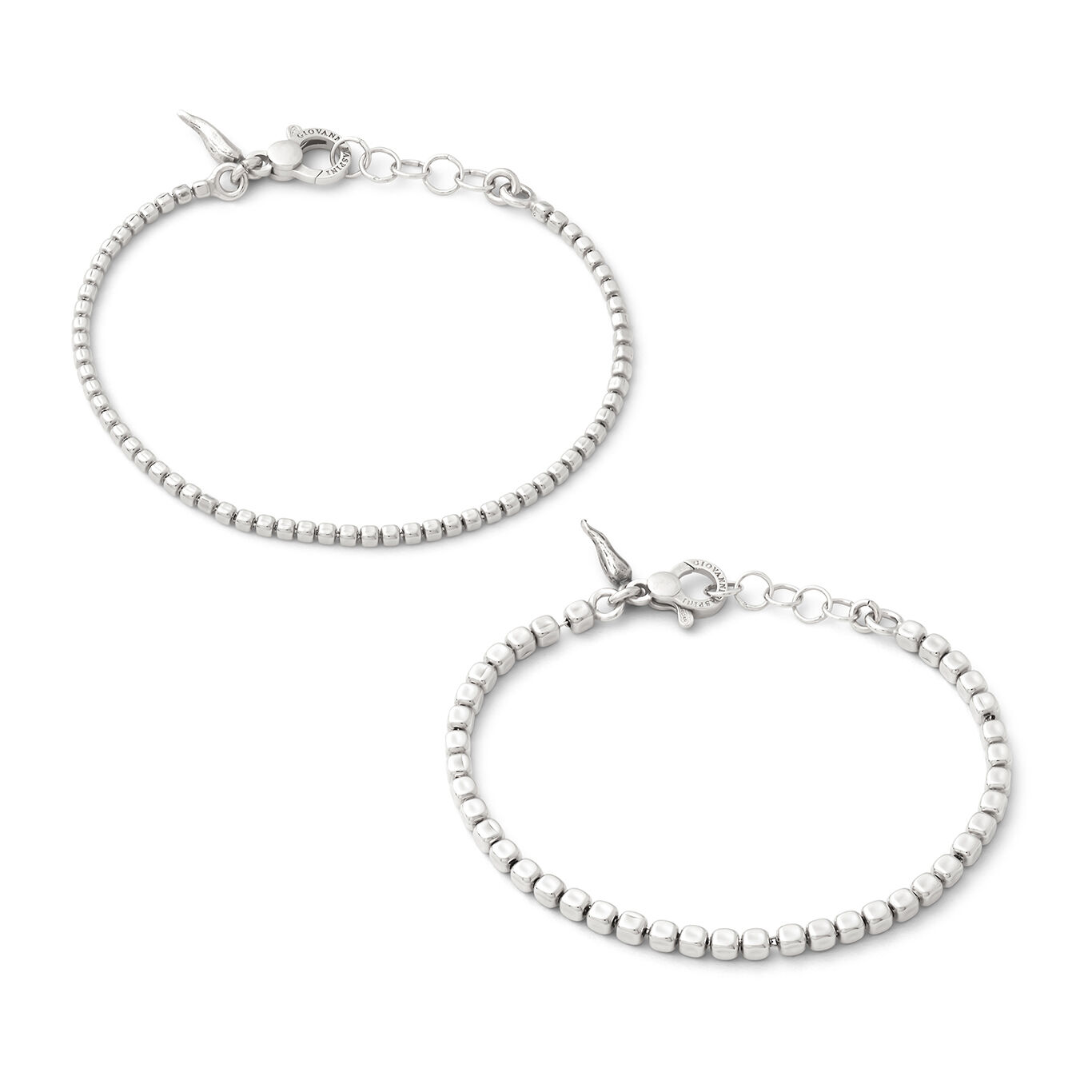 Dice Set, Bracelets in Sterling Silver_image number 0_Giovanni Raspini