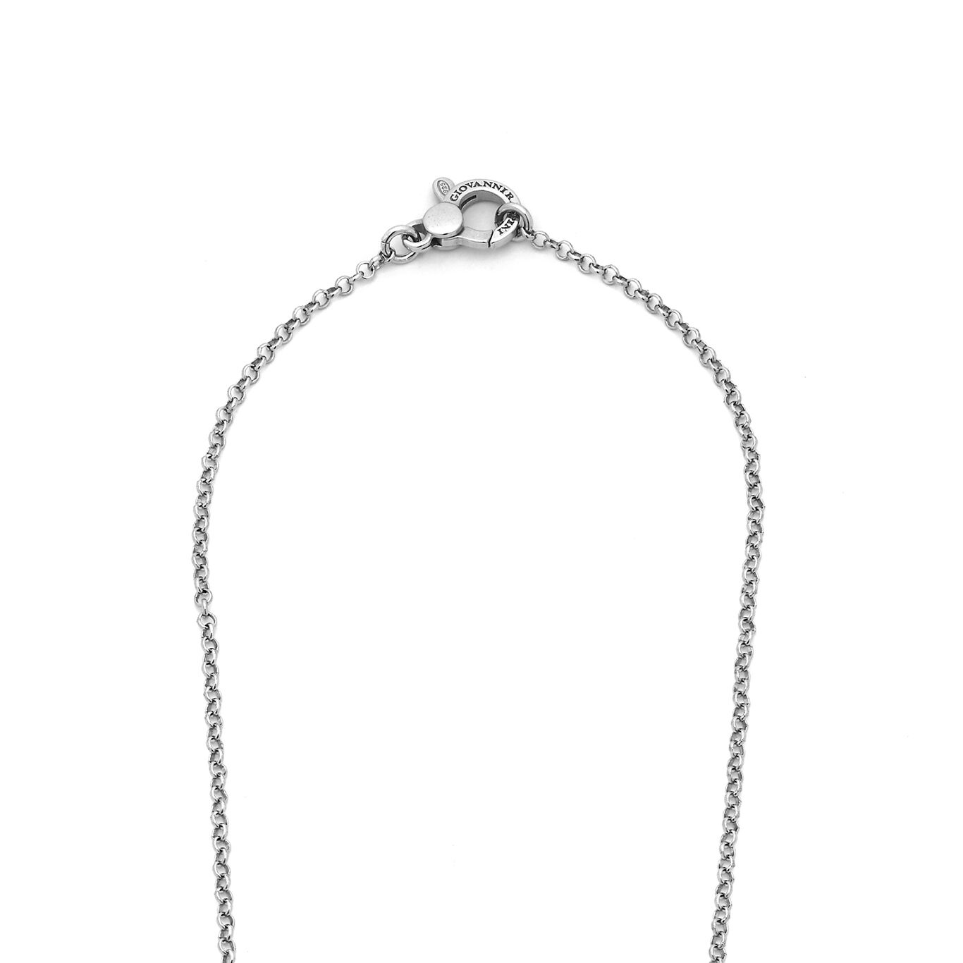 Bamboo Pendant, Necklace in Sterling Silver_image number 2_Giovanni Raspini