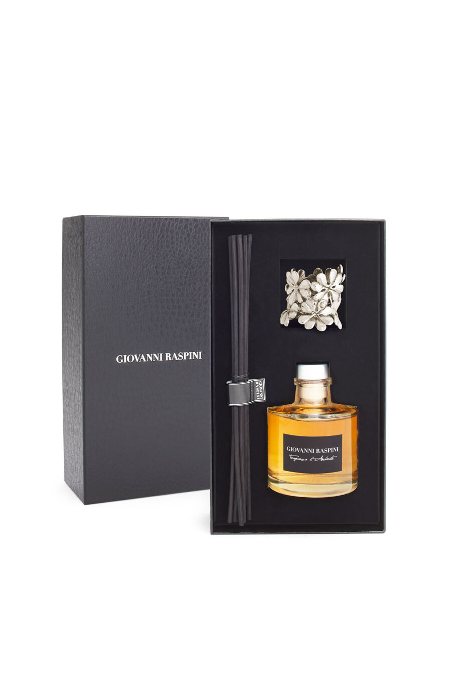 Four-Leaf Clovers Diffuser, Room fragrance Polvere di Iris with bronzobianco decoration_image number 3_Giovanni Raspini