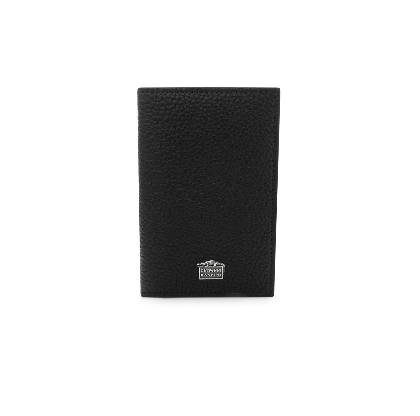 Embossed Leather Vertical Wallet