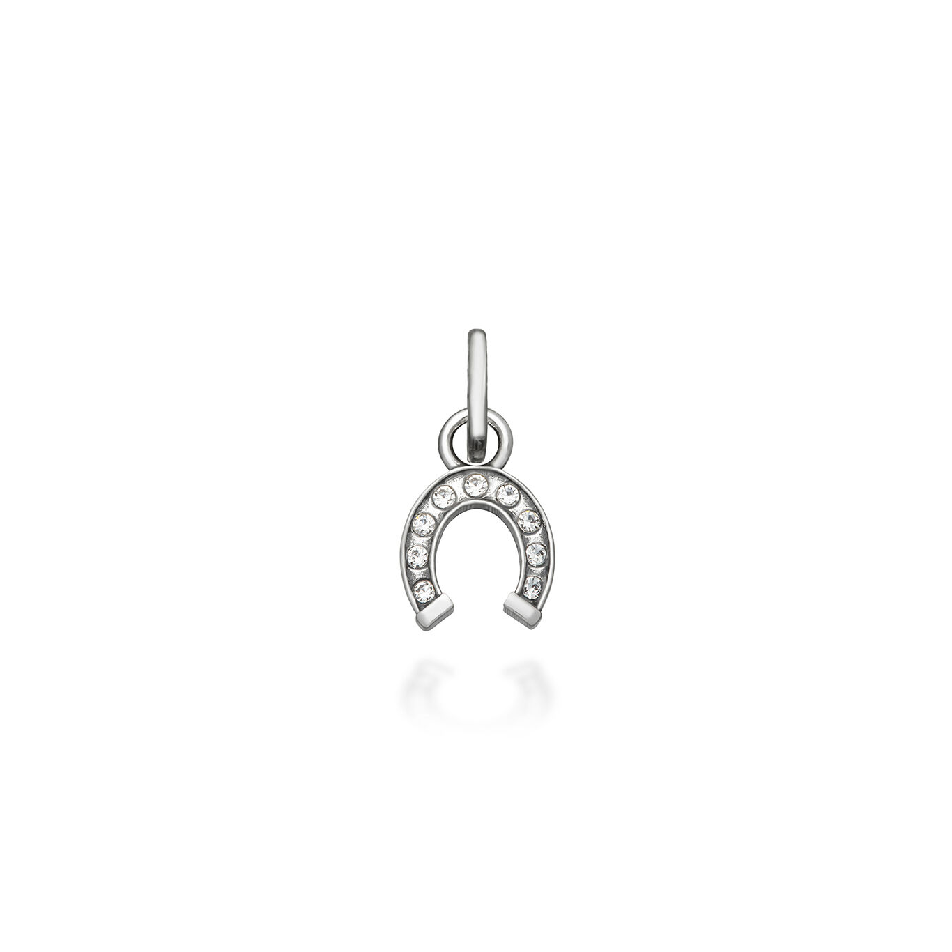 Mini Charm Hufeisen Crystal