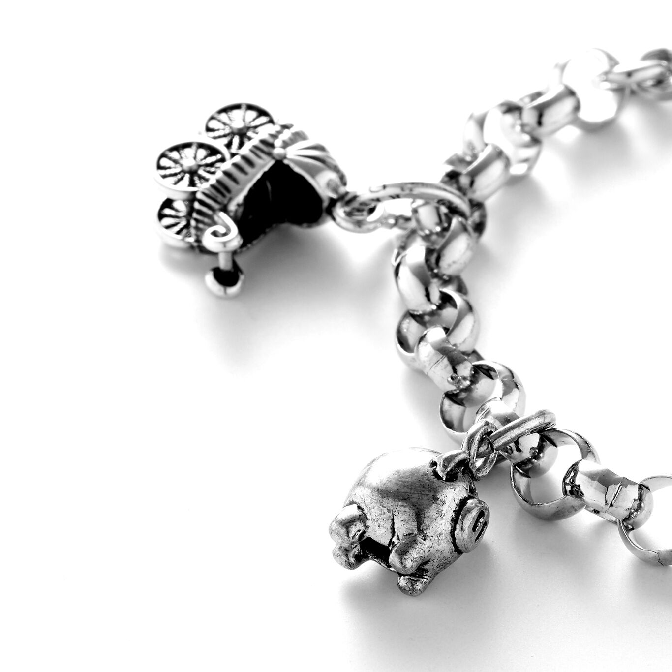 Charm Carrozzina, Charm in Argento 925_image number 1_Giovanni Raspini