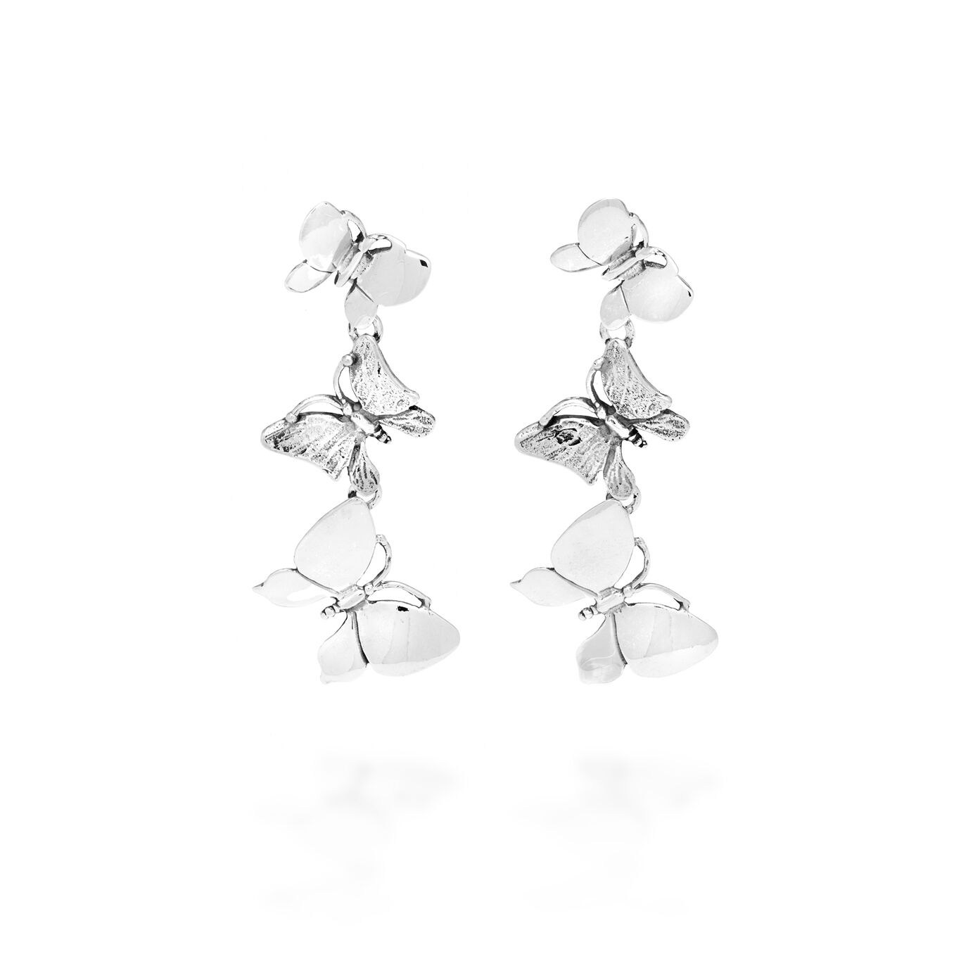 Pendientes Largos Mariposas, Pendientes de Plata 925_image number 0_Giovanni Raspini