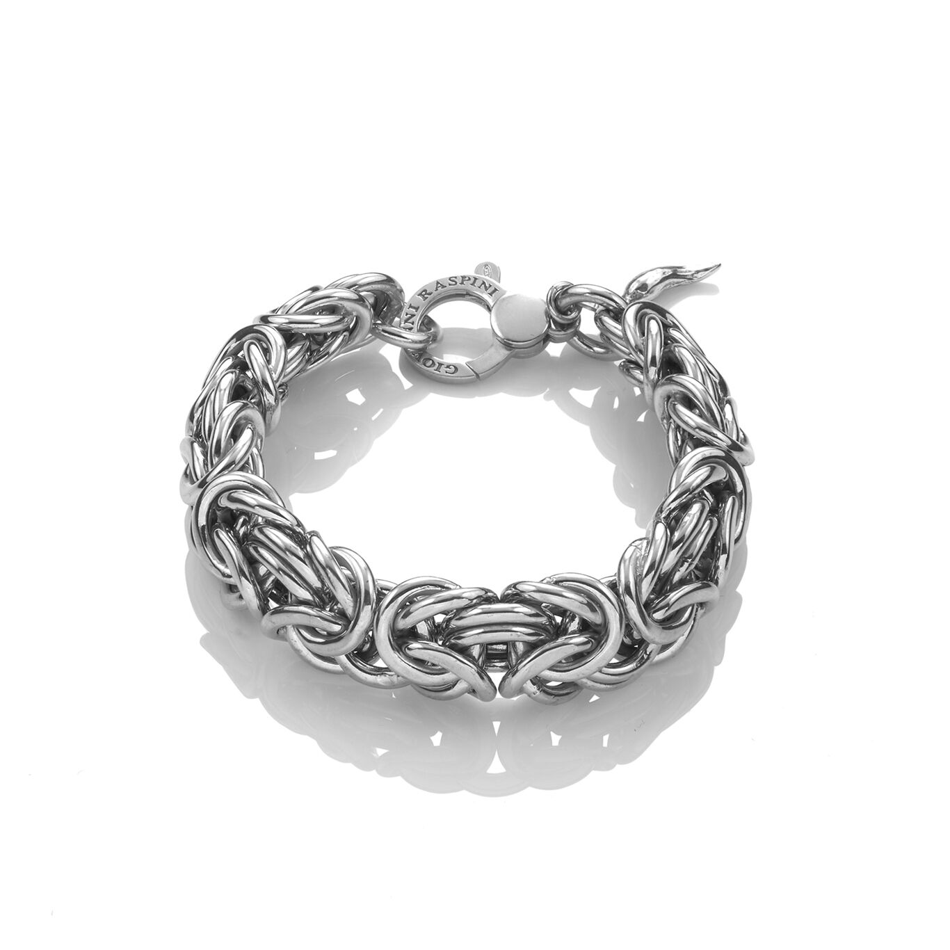 Caesar Big Bracelet, Bracelet in Sterling Silver_image number 0_Giovanni Raspini