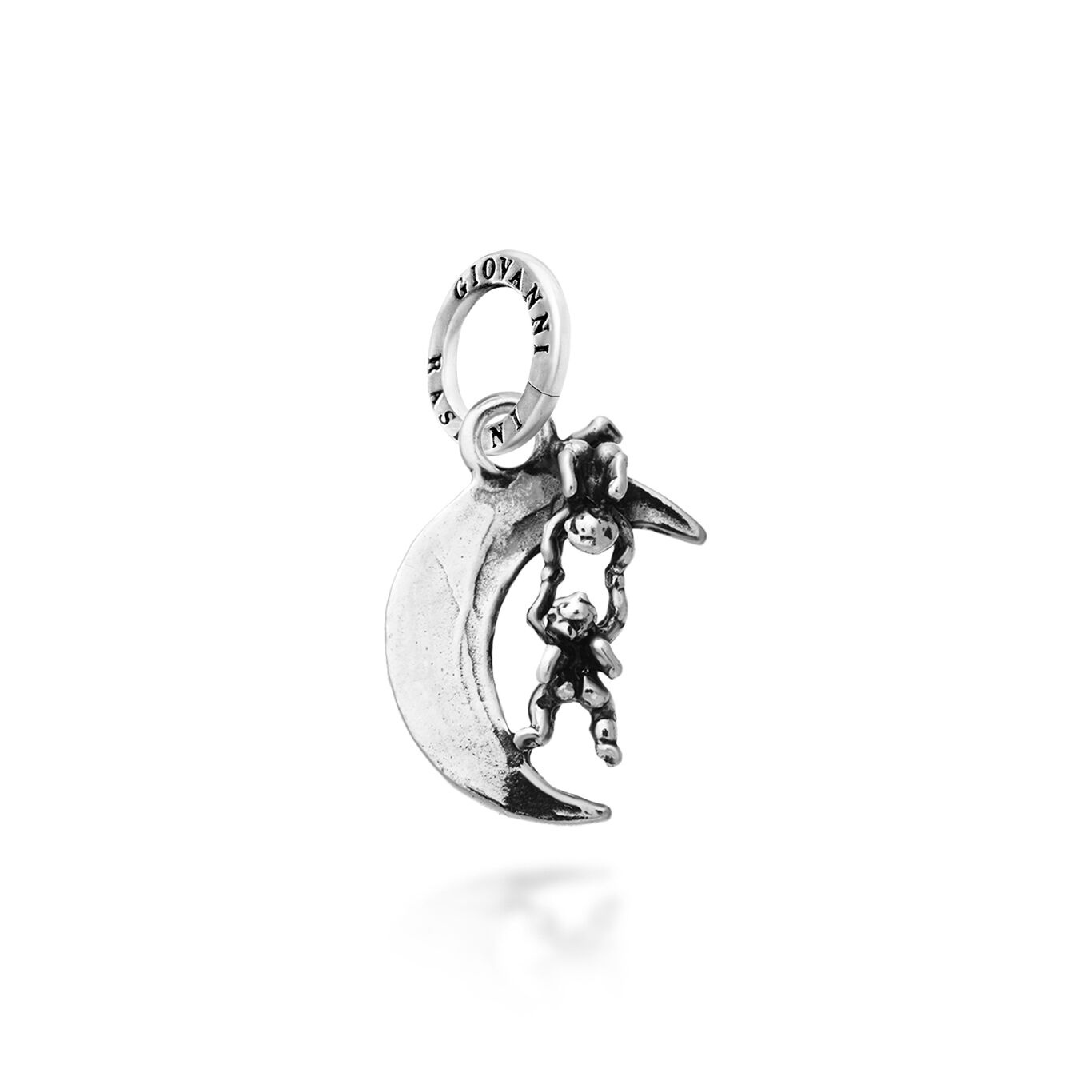 Angels on the Moon Charm