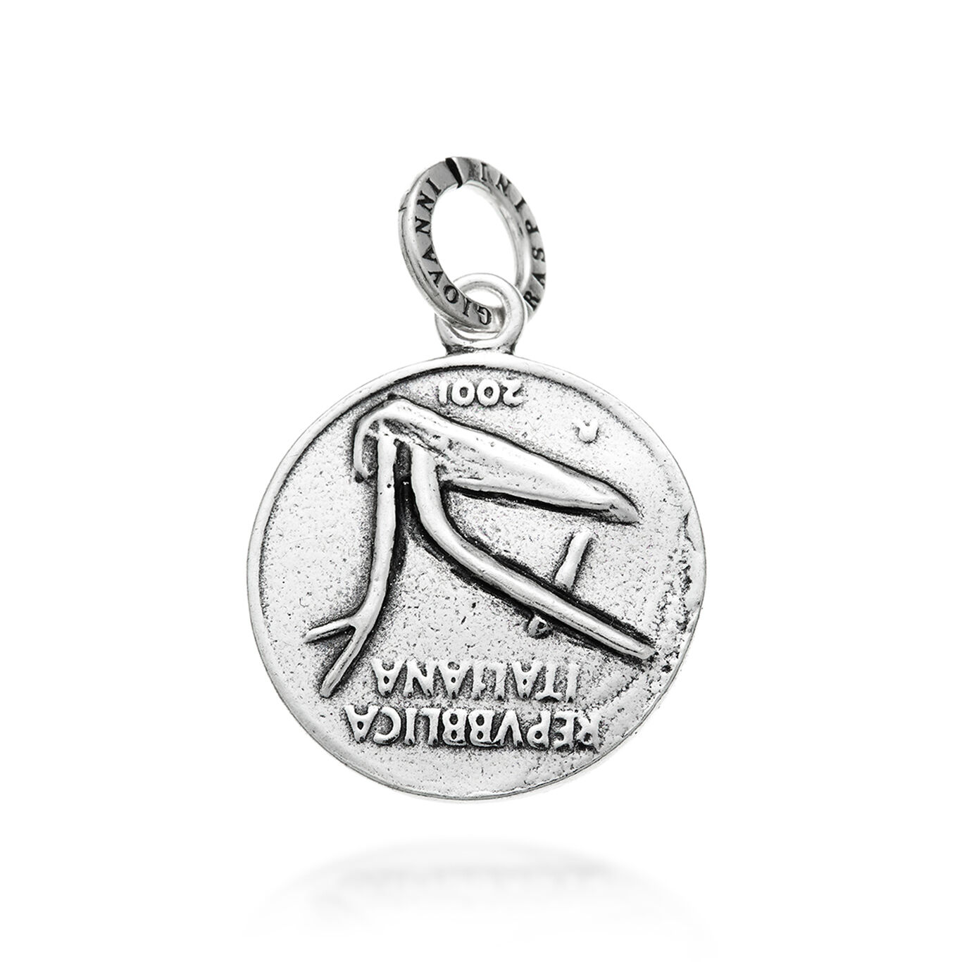 Charm 10 lire, Charm in Argento 925_image number 4_Giovanni Raspini