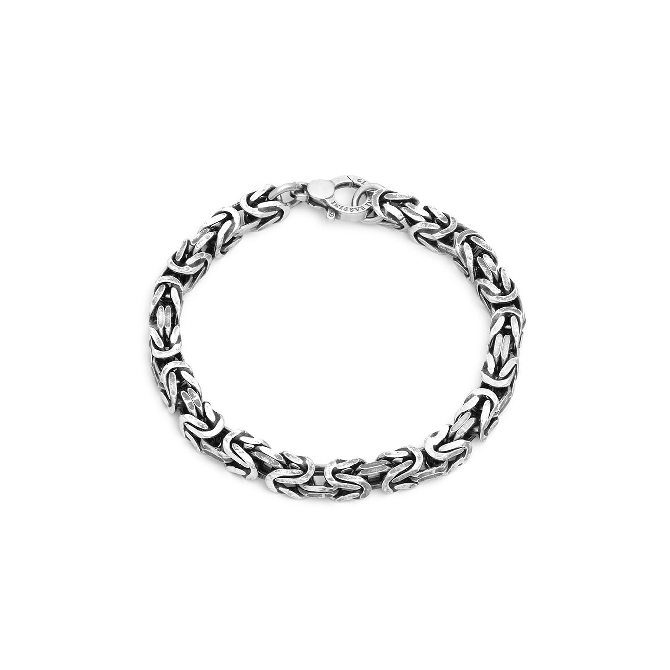 Pulsera Bizantina Cuadrada Grande