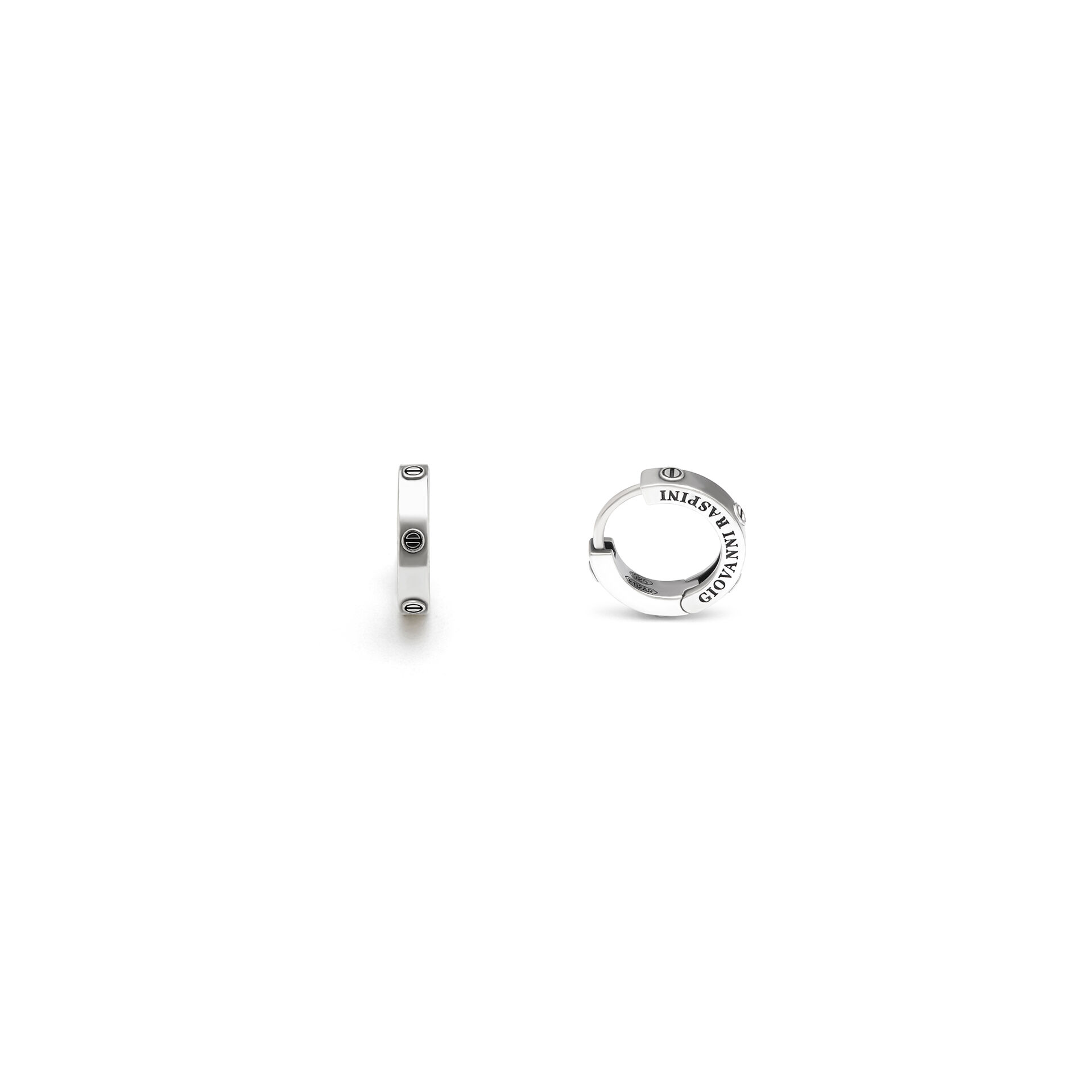 Huggie Screw Earrings image number 2