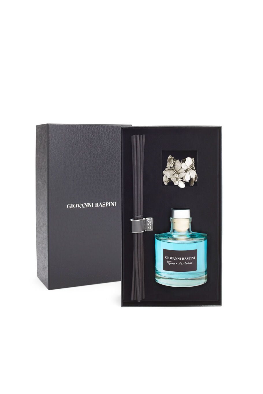 Diffuseur Papillons, Parfum d&rsquo;int&eacute;rieur Vento di Mare avec d&eacute;coration en bronzobianco_image number 3_Giovanni Raspini