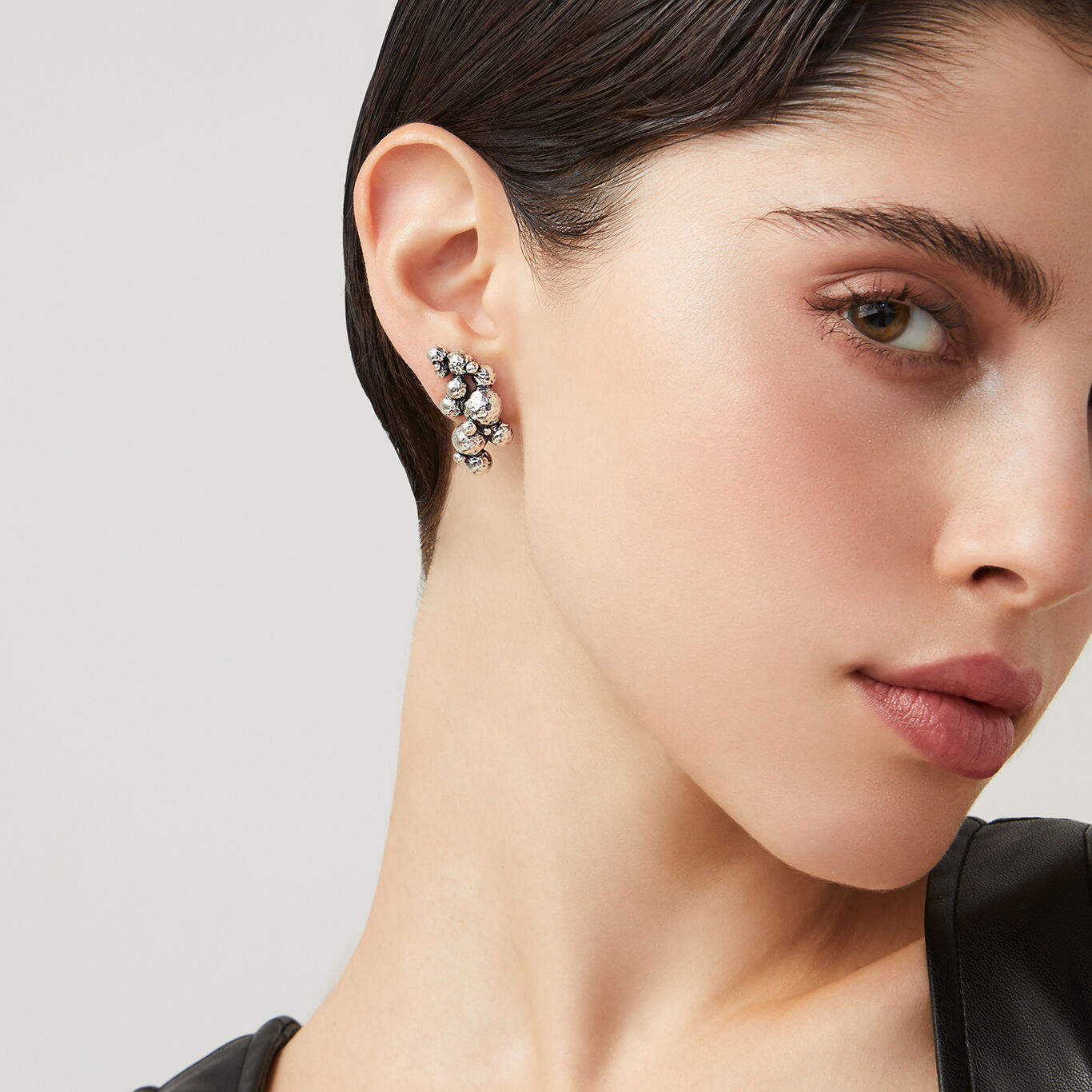 Boucles d'oreilles Bubbles, Boucles d'oreilles en argent massif_image number 1_Giovanni Raspini