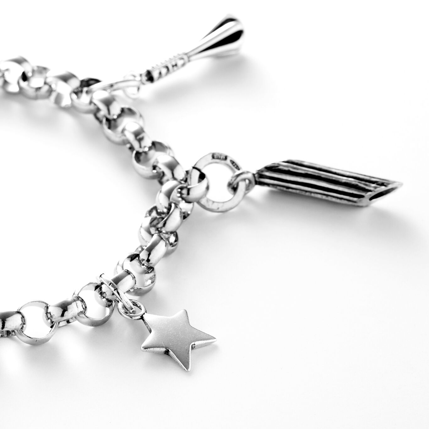 Star Mini Charm, Charm in Sterling Silver_image number 2_Giovanni Raspini