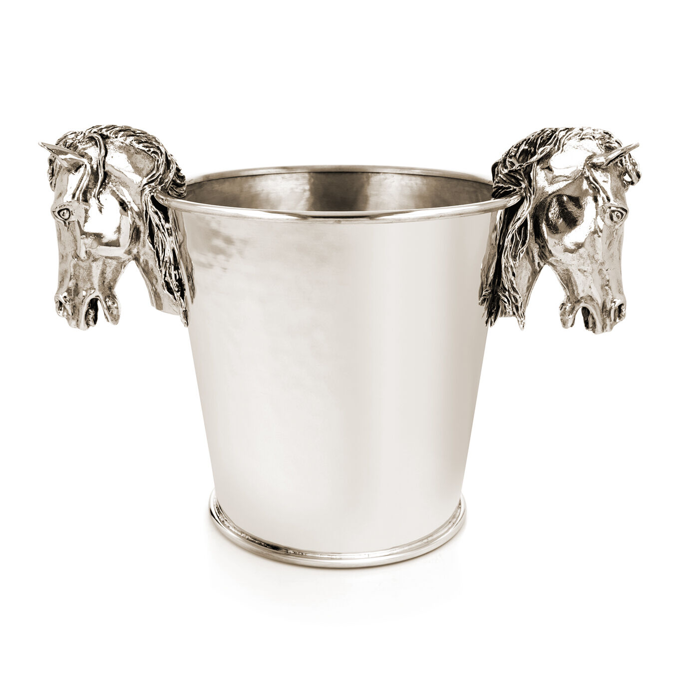 Horses Champagne Bucket, Champagne Bucket in bronzobianco_image number 2_Giovanni Raspini