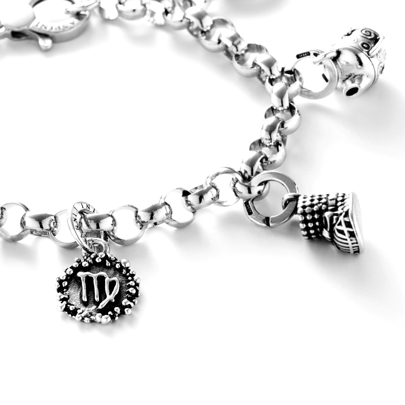 Charm Medaille Jungfrau