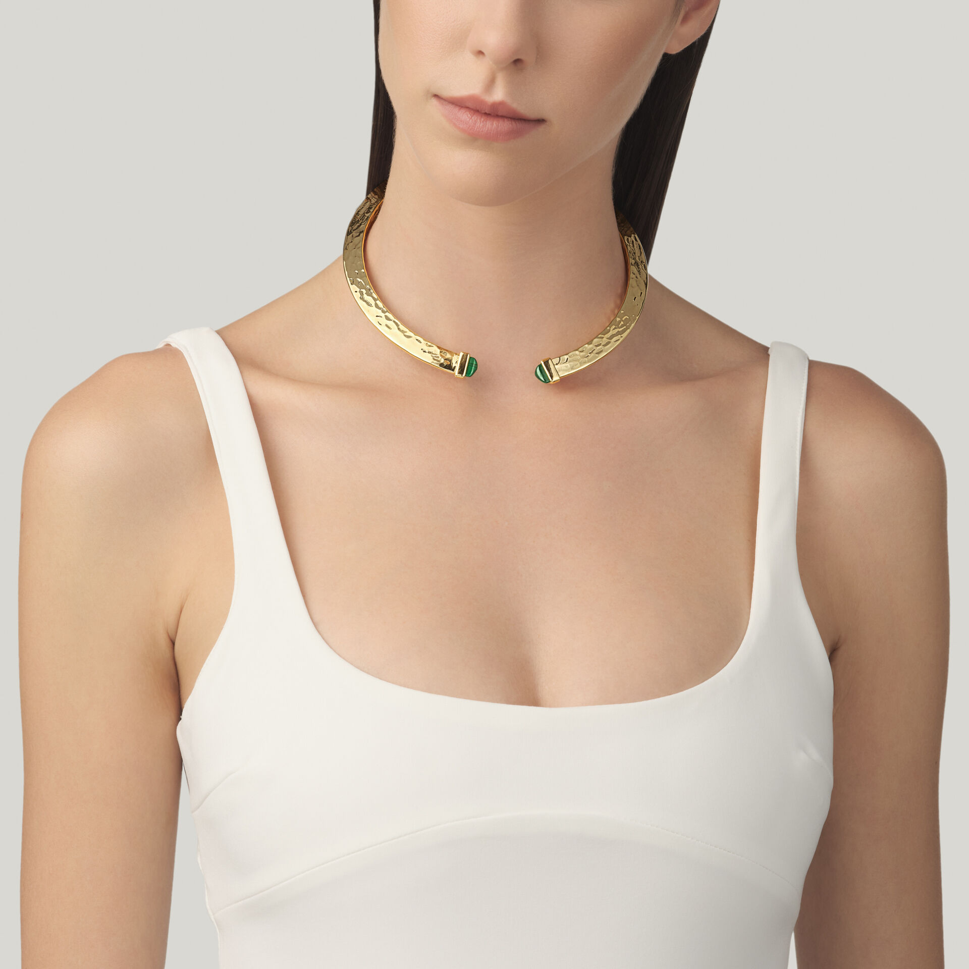 Green Blade Necklace image number 1