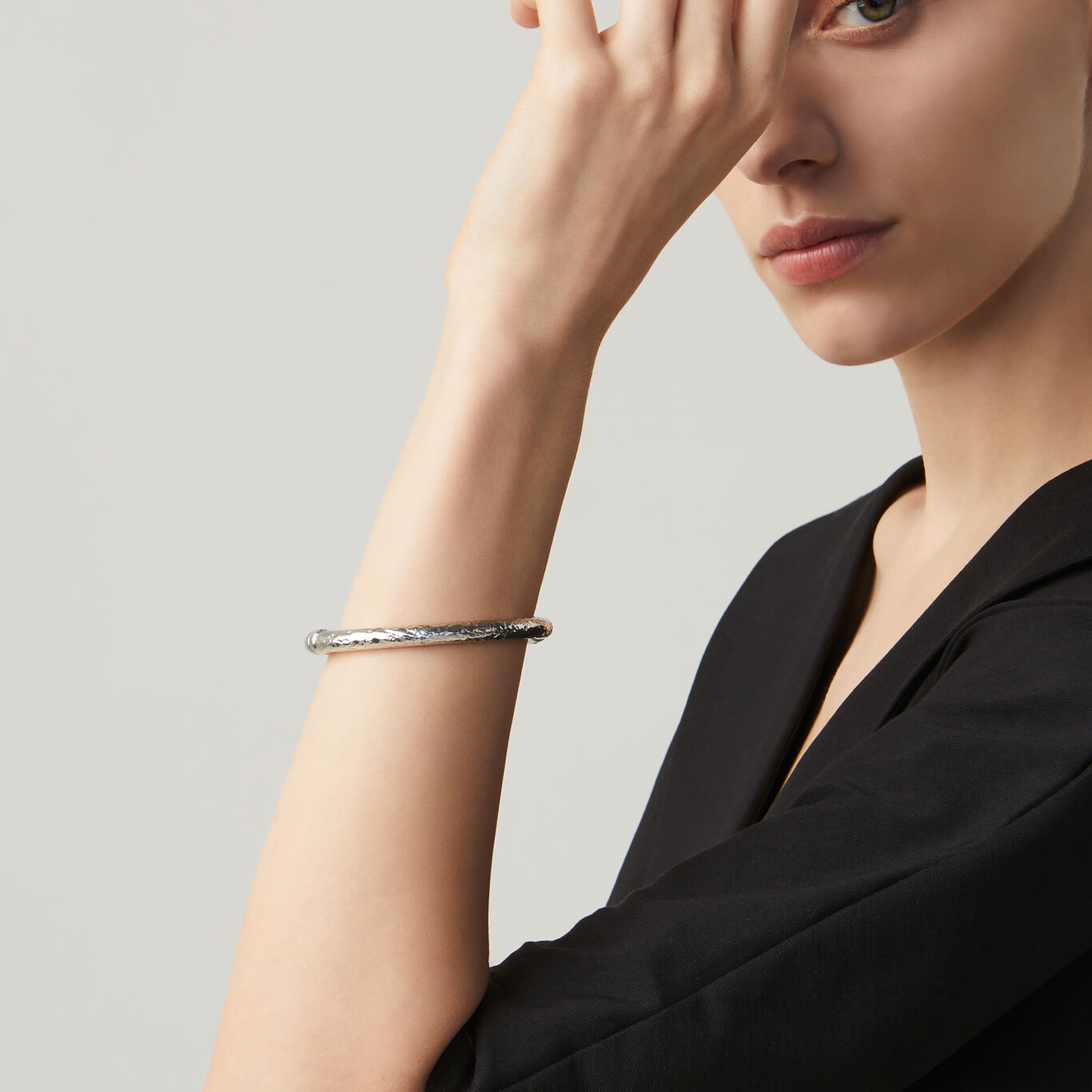 Rock Small Bangle