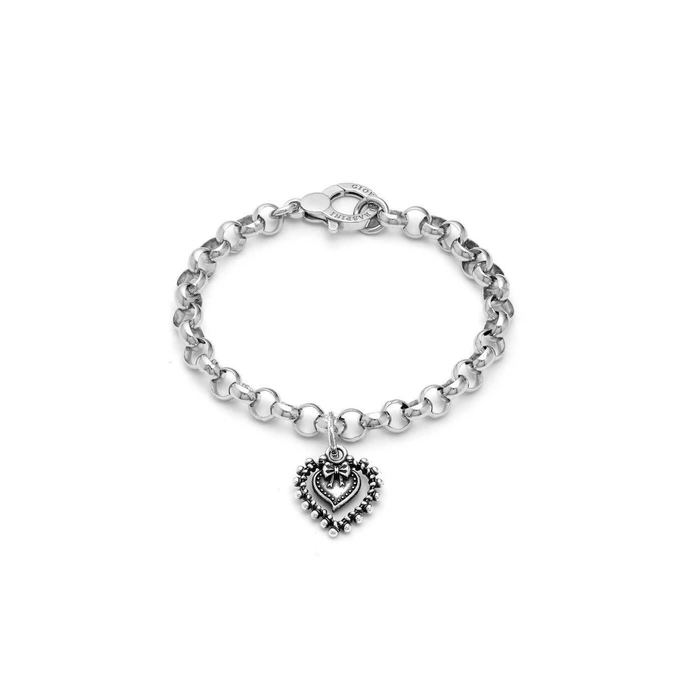 Bow Votive Heart Bracelet