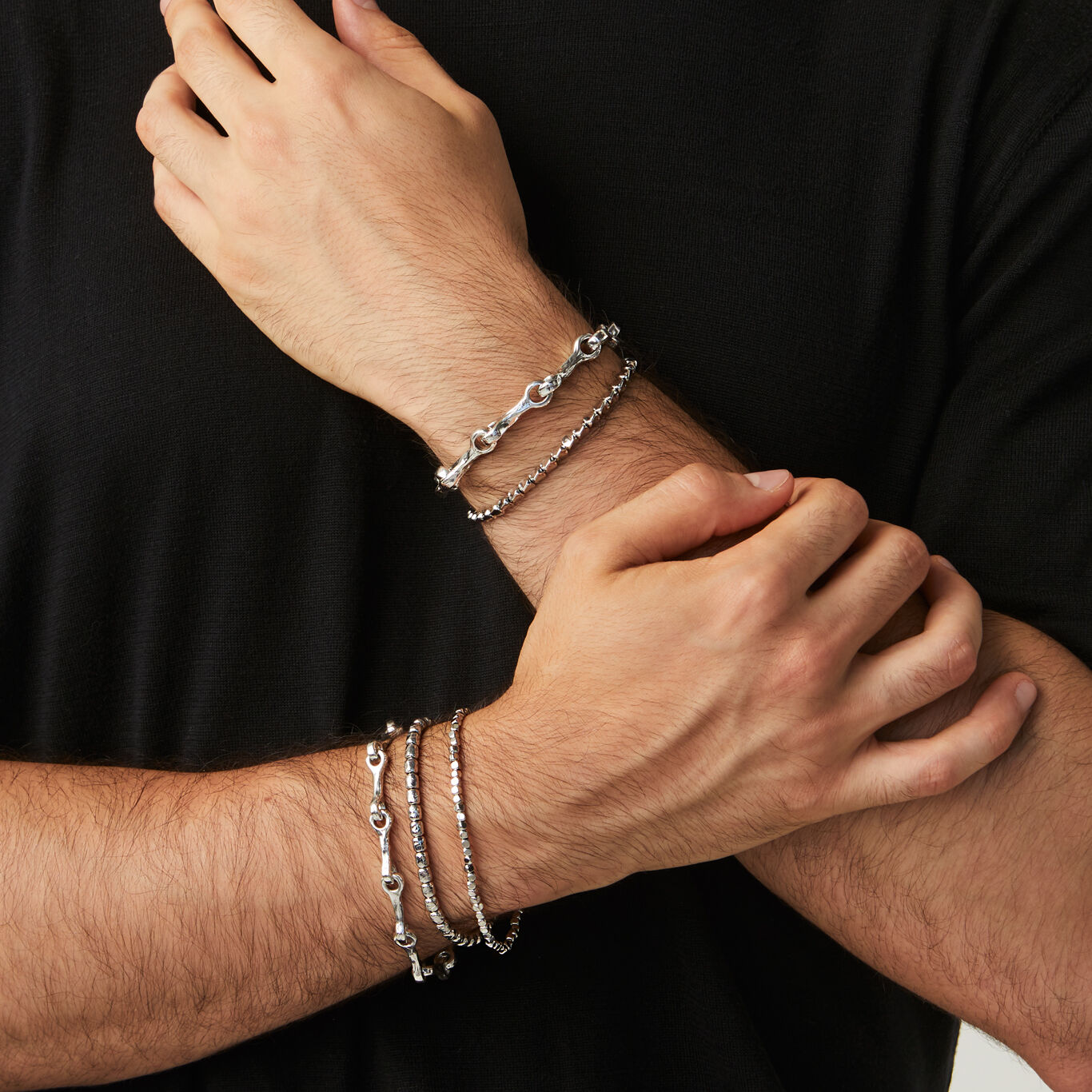 Pulsera Semillas, Pulsera de Plata 925_image number 2_Giovanni Raspini