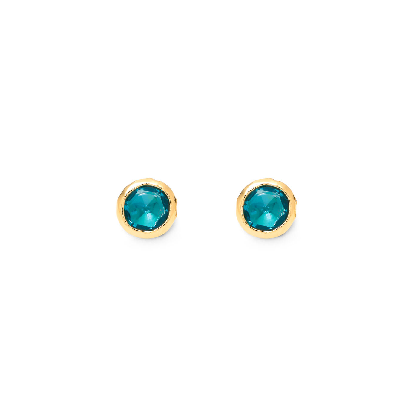 Pendientes Loop Azul