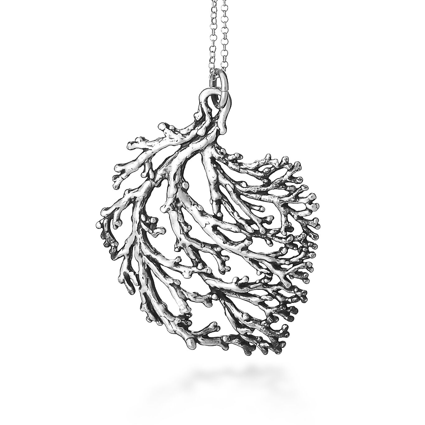 Pendente Coral, Collana in Argento 925_image number 0_Giovanni Raspini