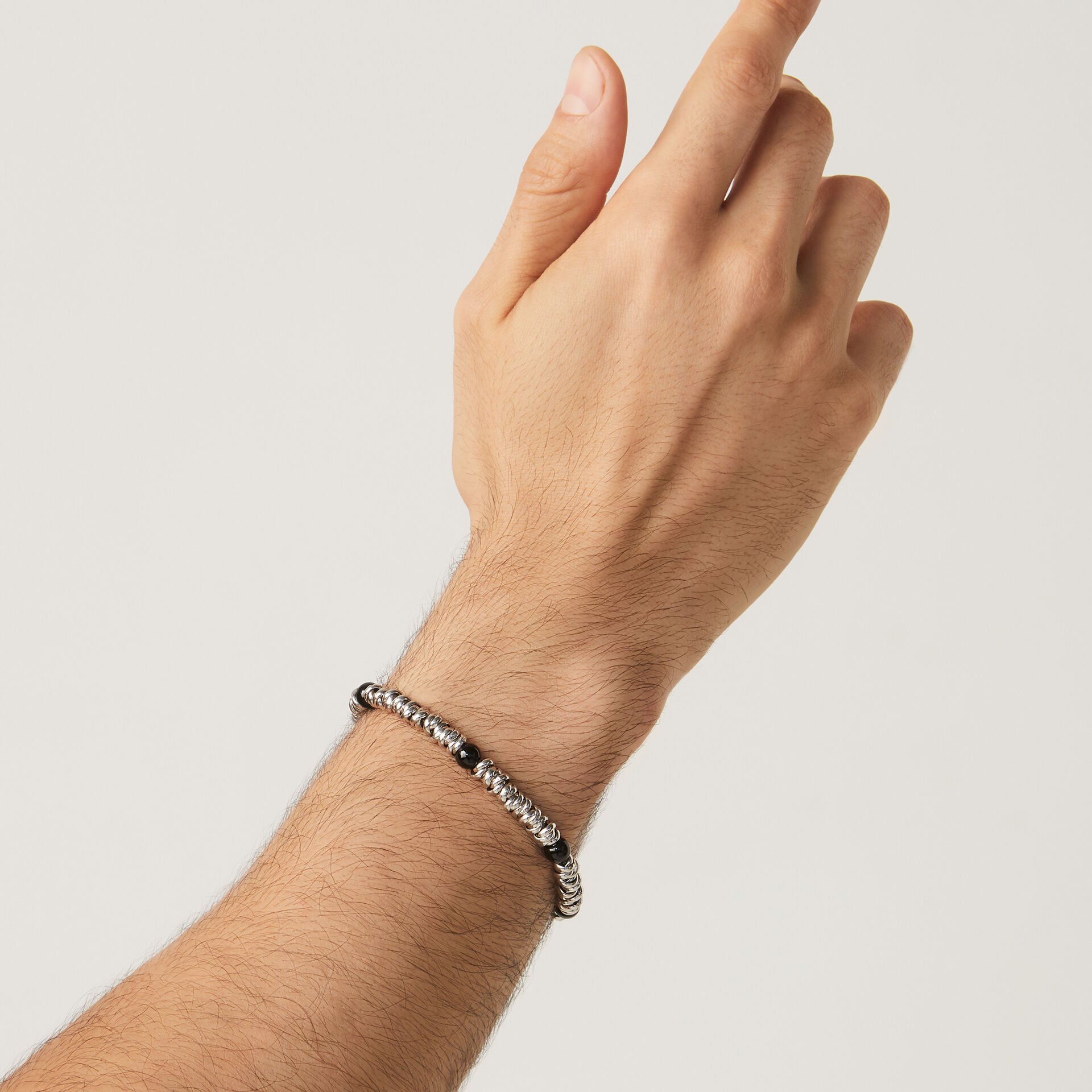 Armband Knoten Und Onyx image number 1