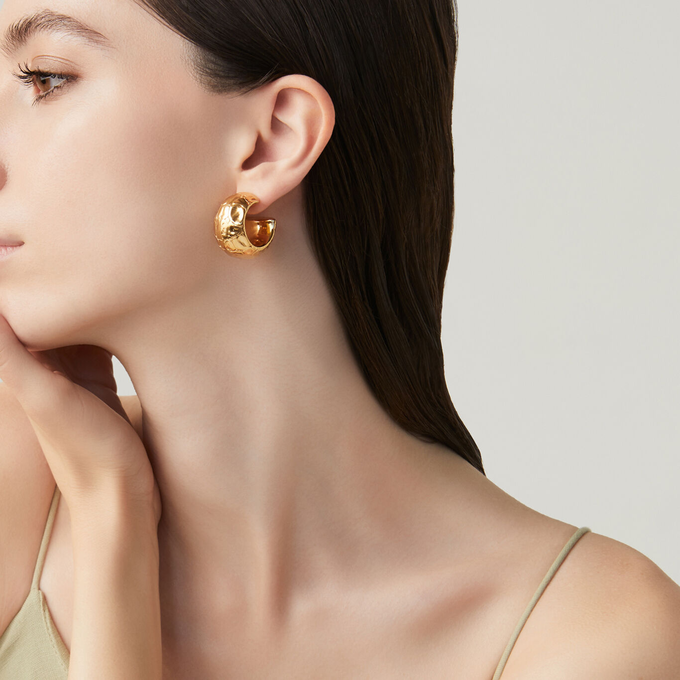 Croco Big Earrings