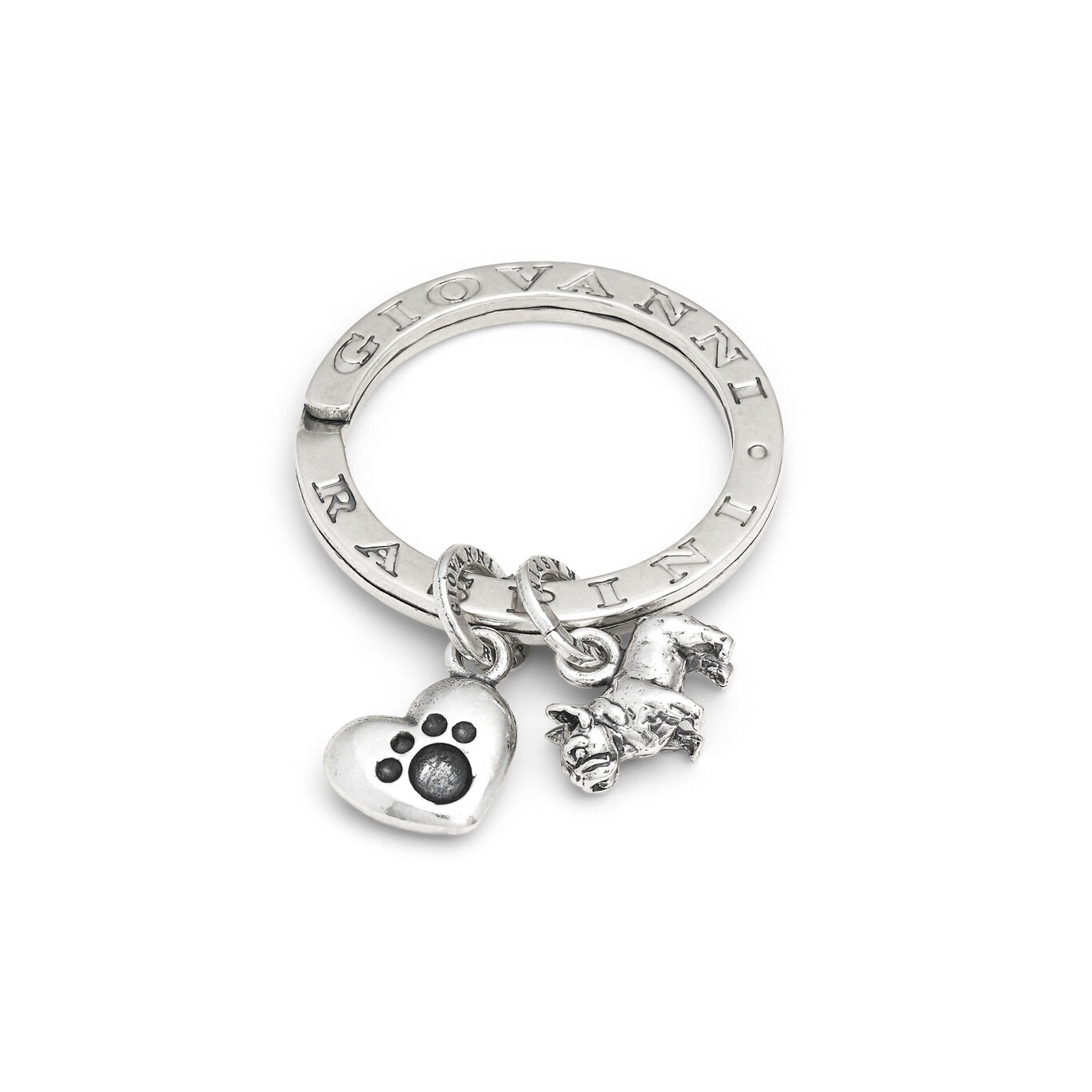 French Bulldog e Love Key Ring