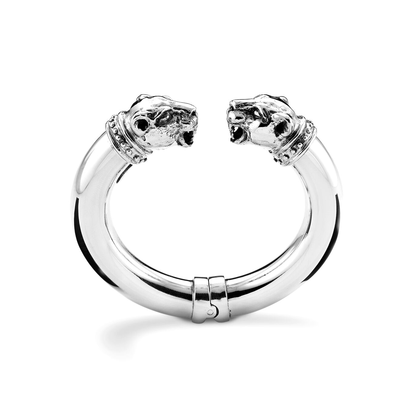 Bracciale Teste Leopardo, Bracciale in Argento 925_image number 2_Giovanni Raspini