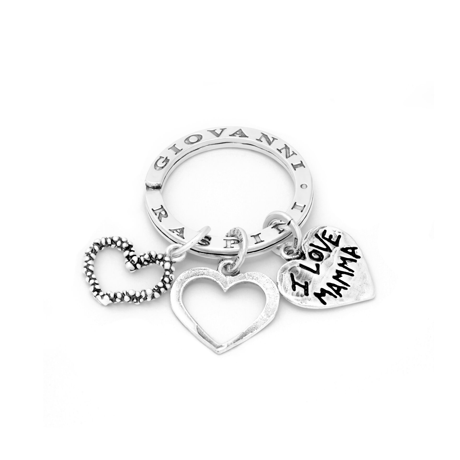 Mother's heart key ring image number 0