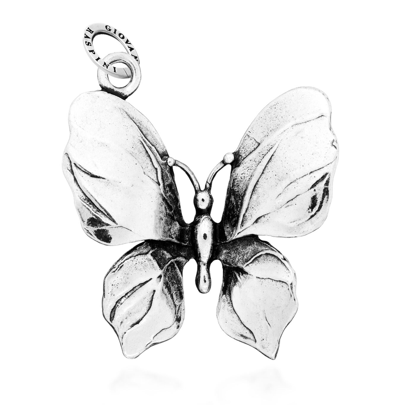 Big Butterfly Charm, Charm in Sterling Silver_image number 0_Giovanni Raspini