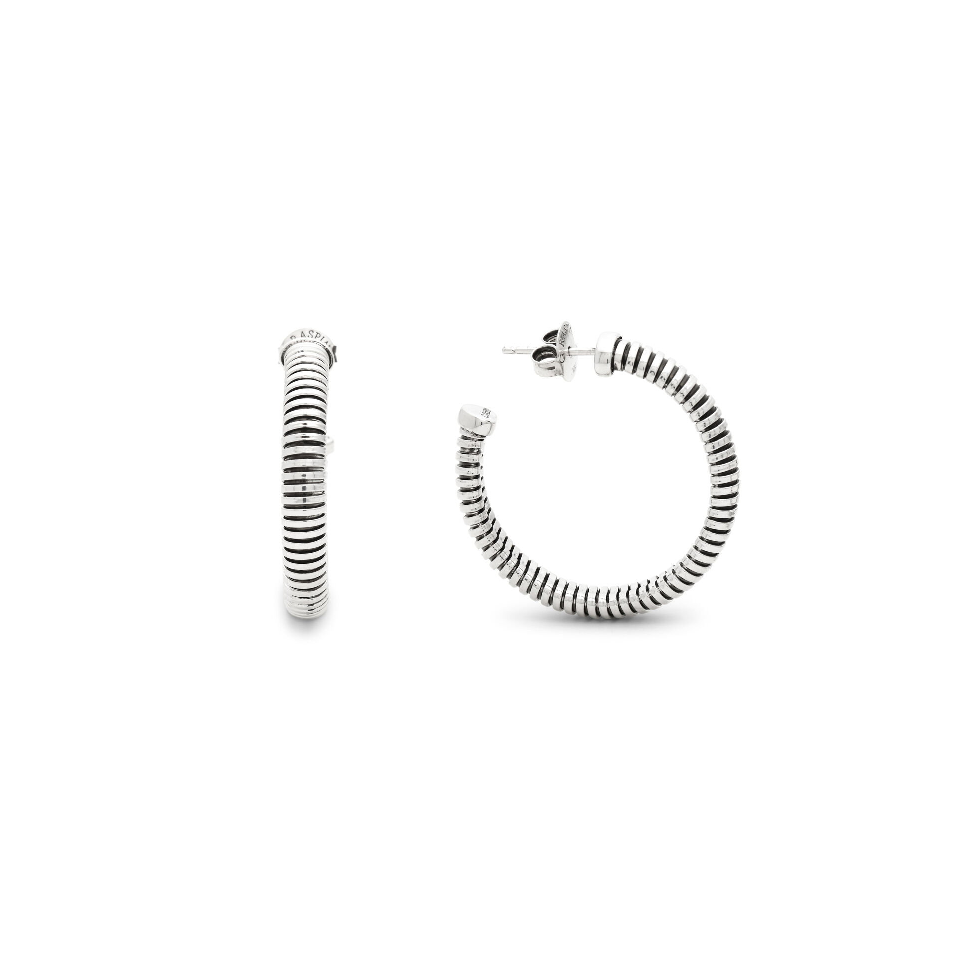 Pendientes De Aro Tubogas Grandes image number 2