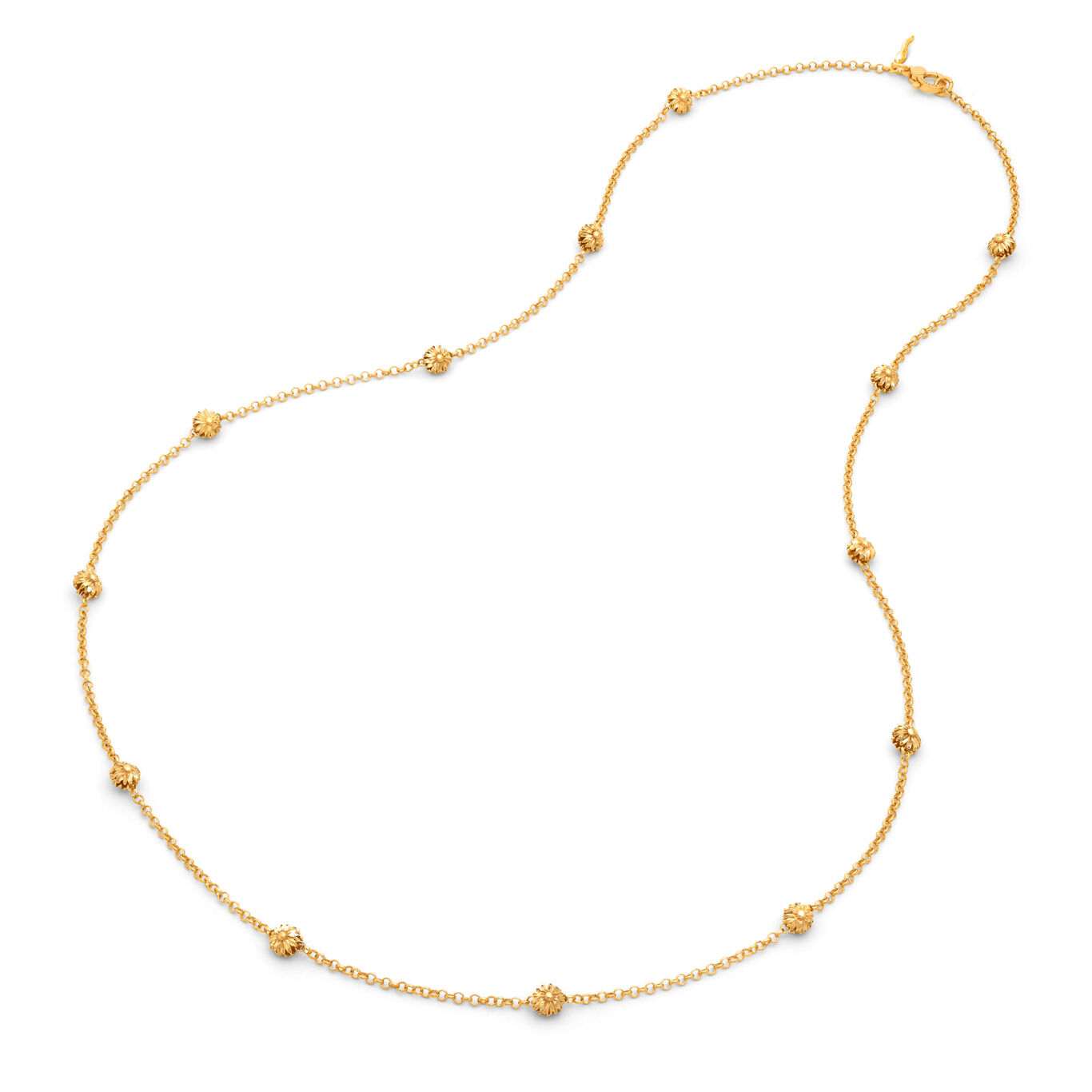 Daisy Dot Long Necklace