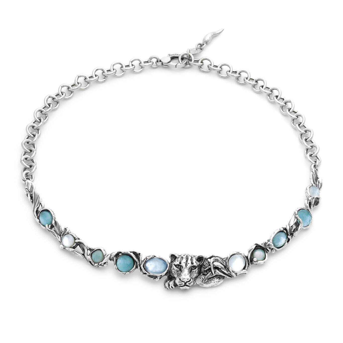 Collar Blue Jaguar