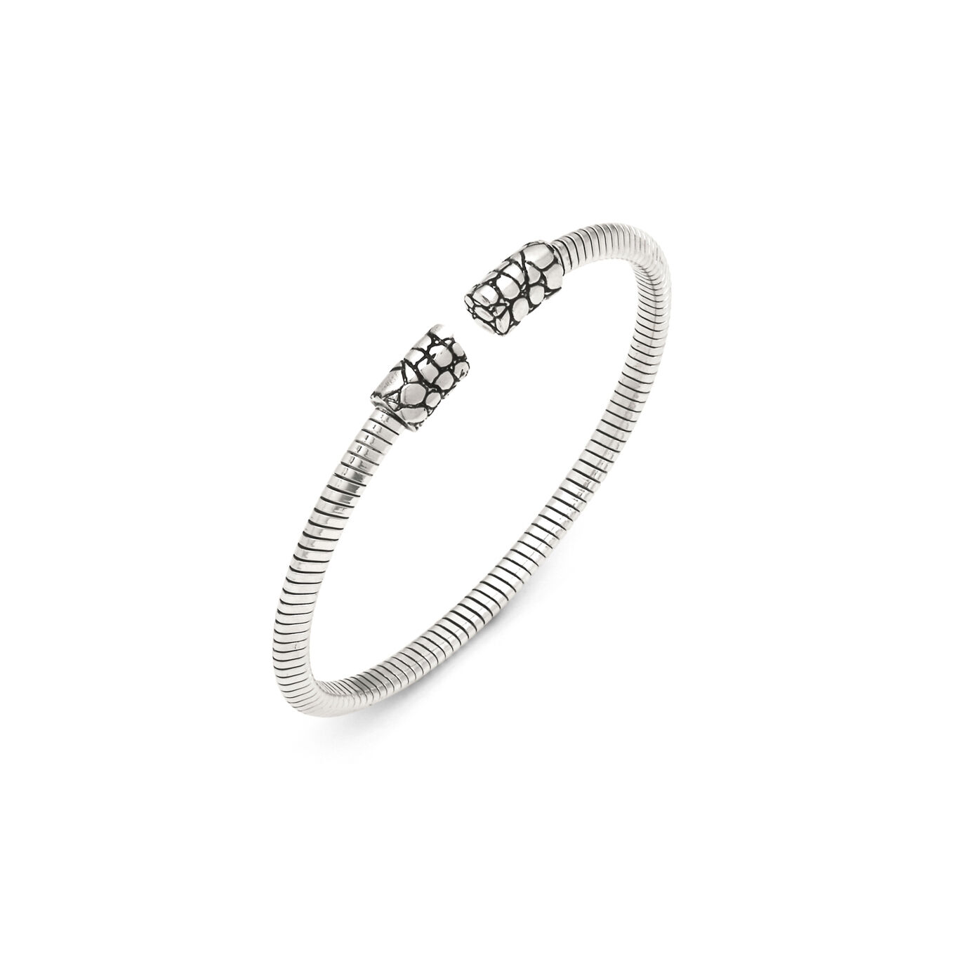 Croco Small Tubogas Bangle