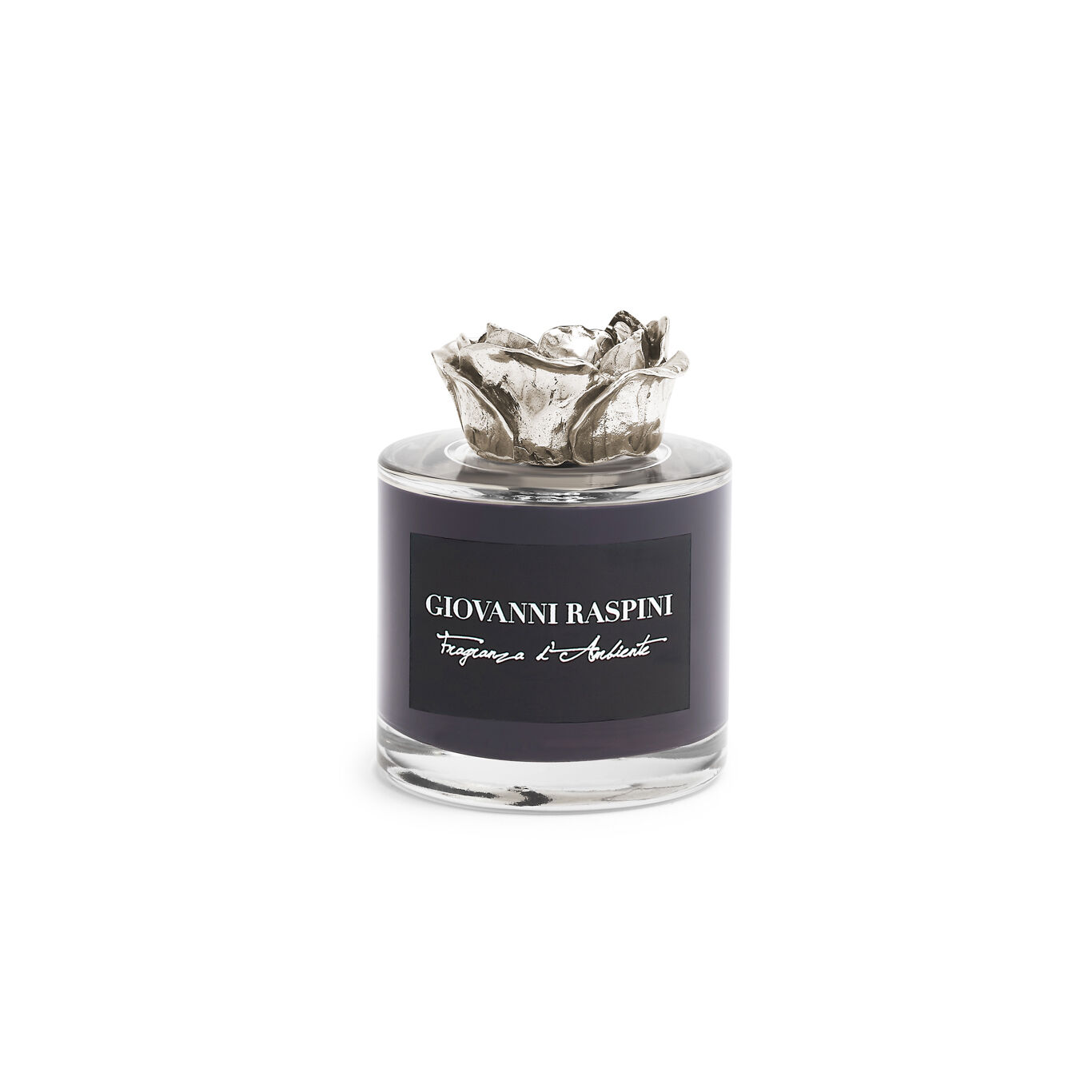 Diffuseur Rose, Parfum d&rsquo;int&eacute;rieur Nero Divino avec d&eacute;coration en bronzobianco_image number 0_Giovanni Raspini