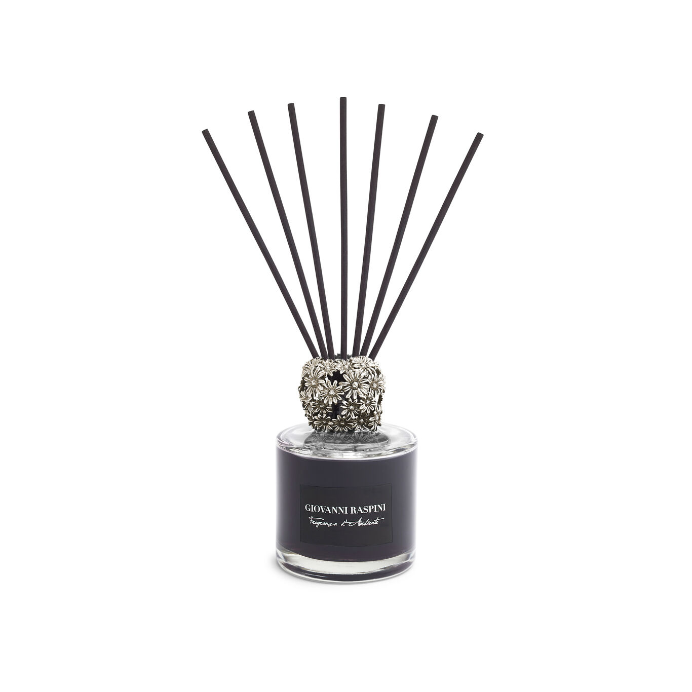 Diffusor Garden, Raumduft Nero Divino mit dekor aus bronzobianco_image number 1_Giovanni Raspini