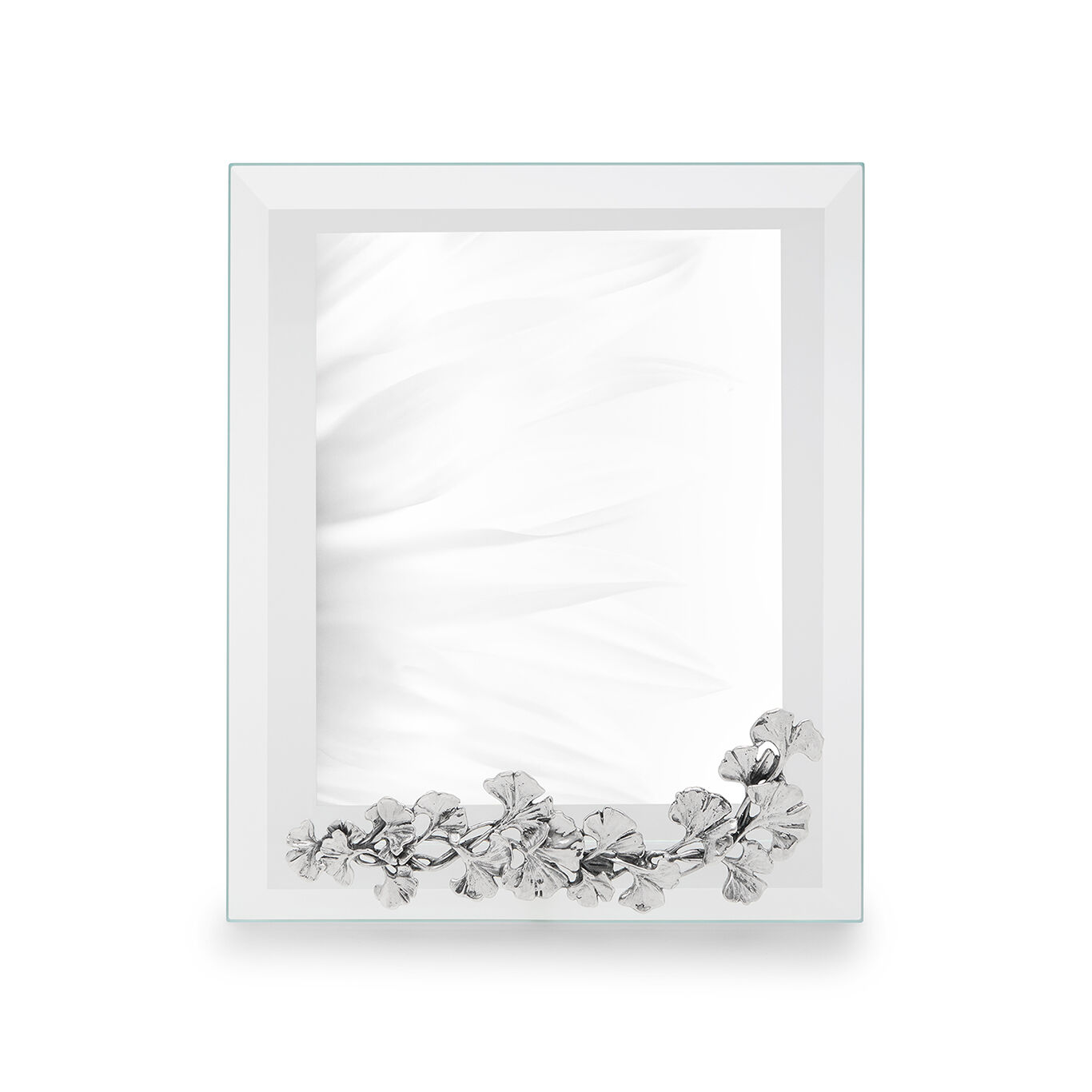 Cadre Ginkgo, Cadre en argent et verre biseaut&eacute;_image number 0_Giovanni Raspini