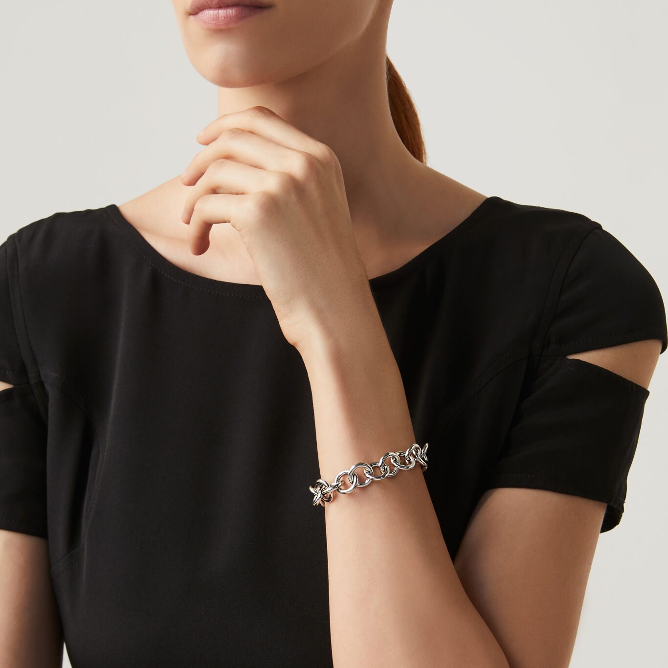 Bracelet maillon rond