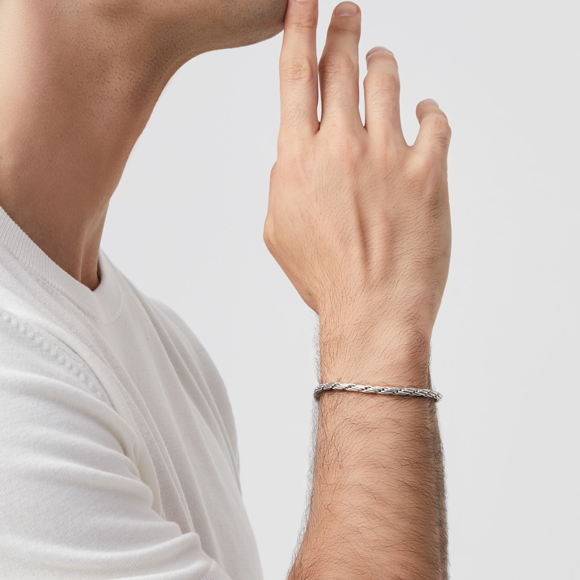 Bracciale Catena Corda image number 1