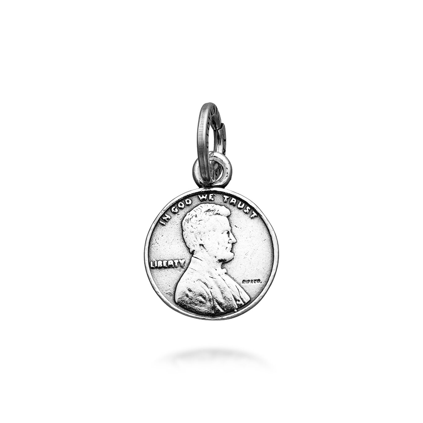 One Cent charm, Charm in Sterling Silver_image number 1_Giovanni Raspini