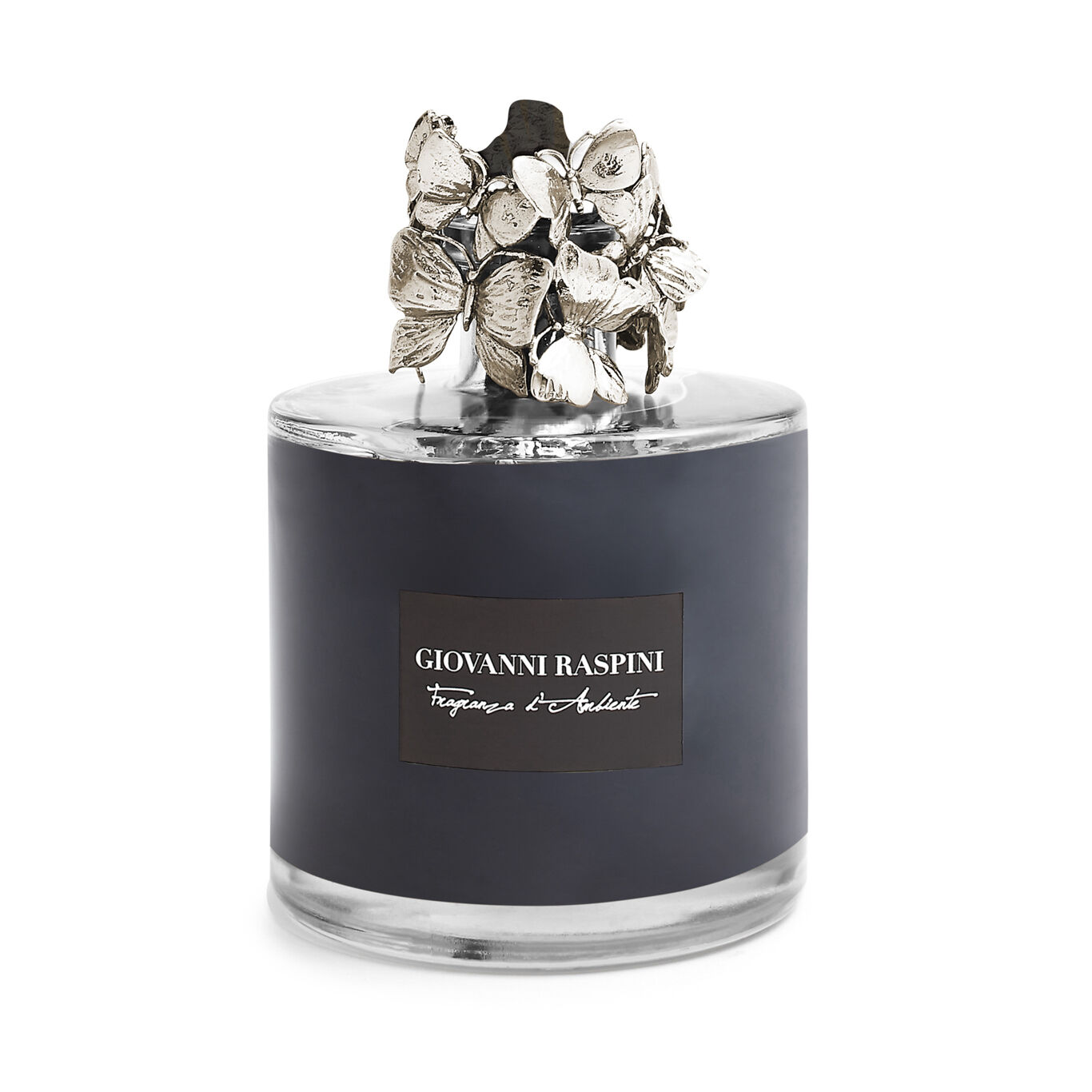 Difusor Mariposas, Fragancia de ambiente Nero Divino con decoraci&oacute;n de bronzobianco_image number 0_Giovanni Raspini